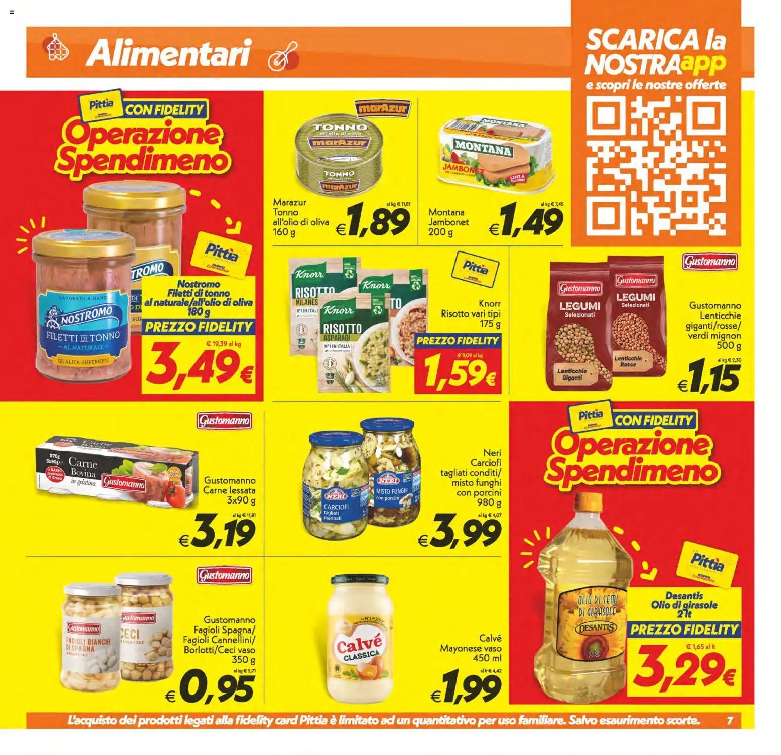 SuperConveniente volantino Gela, Vittoria
