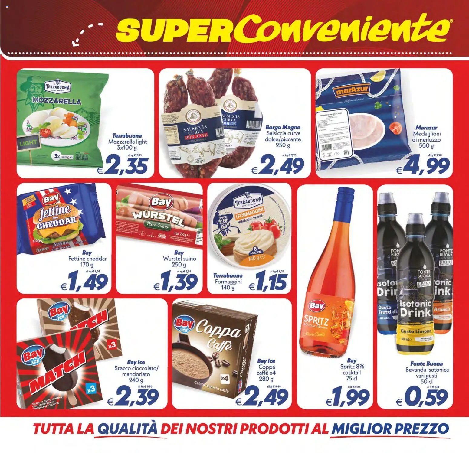 SuperConveniente volantino Gela, Vittoria