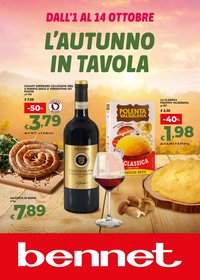 bennet volantino L'autunno In Tavola