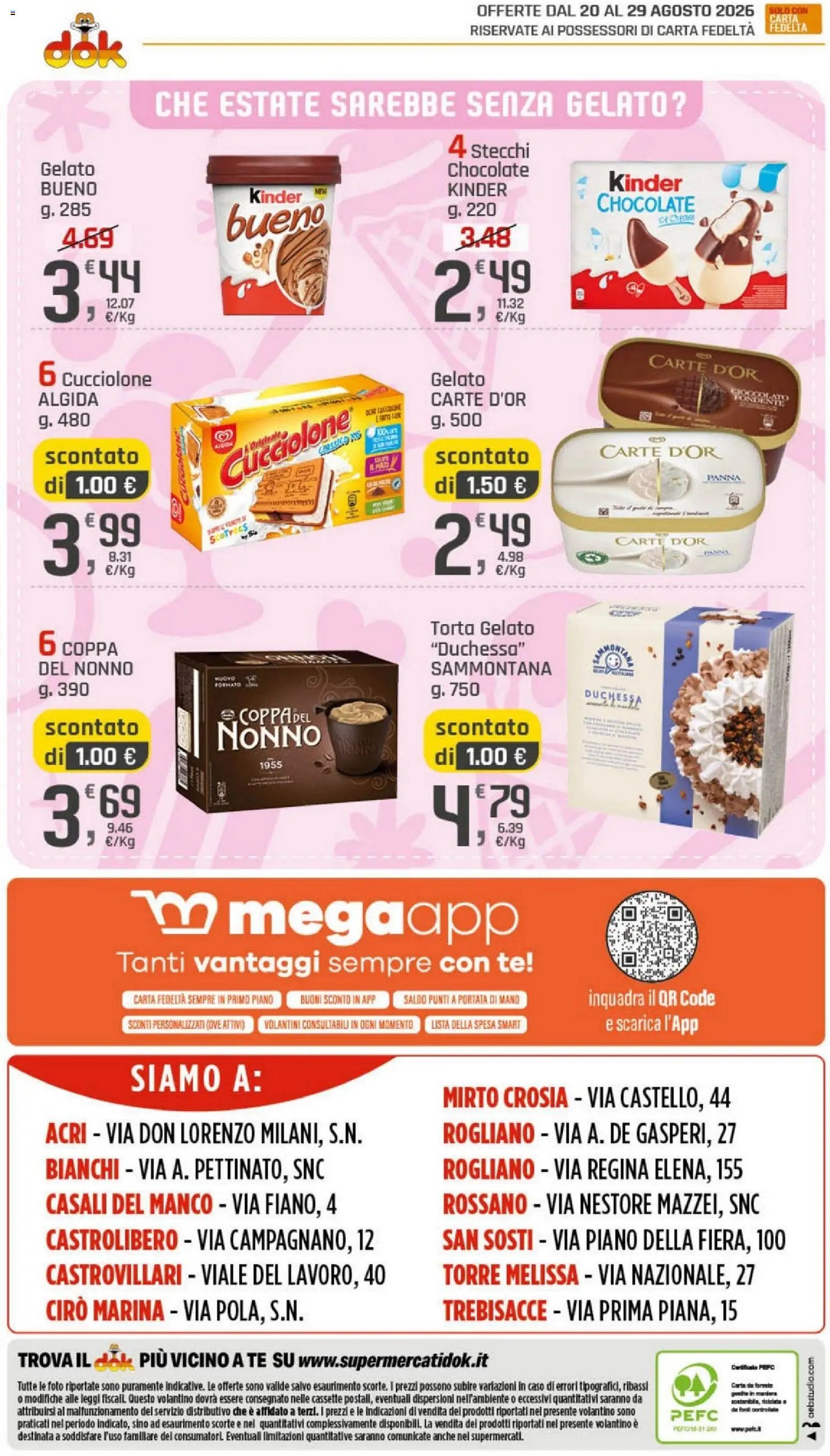 DOK volantino