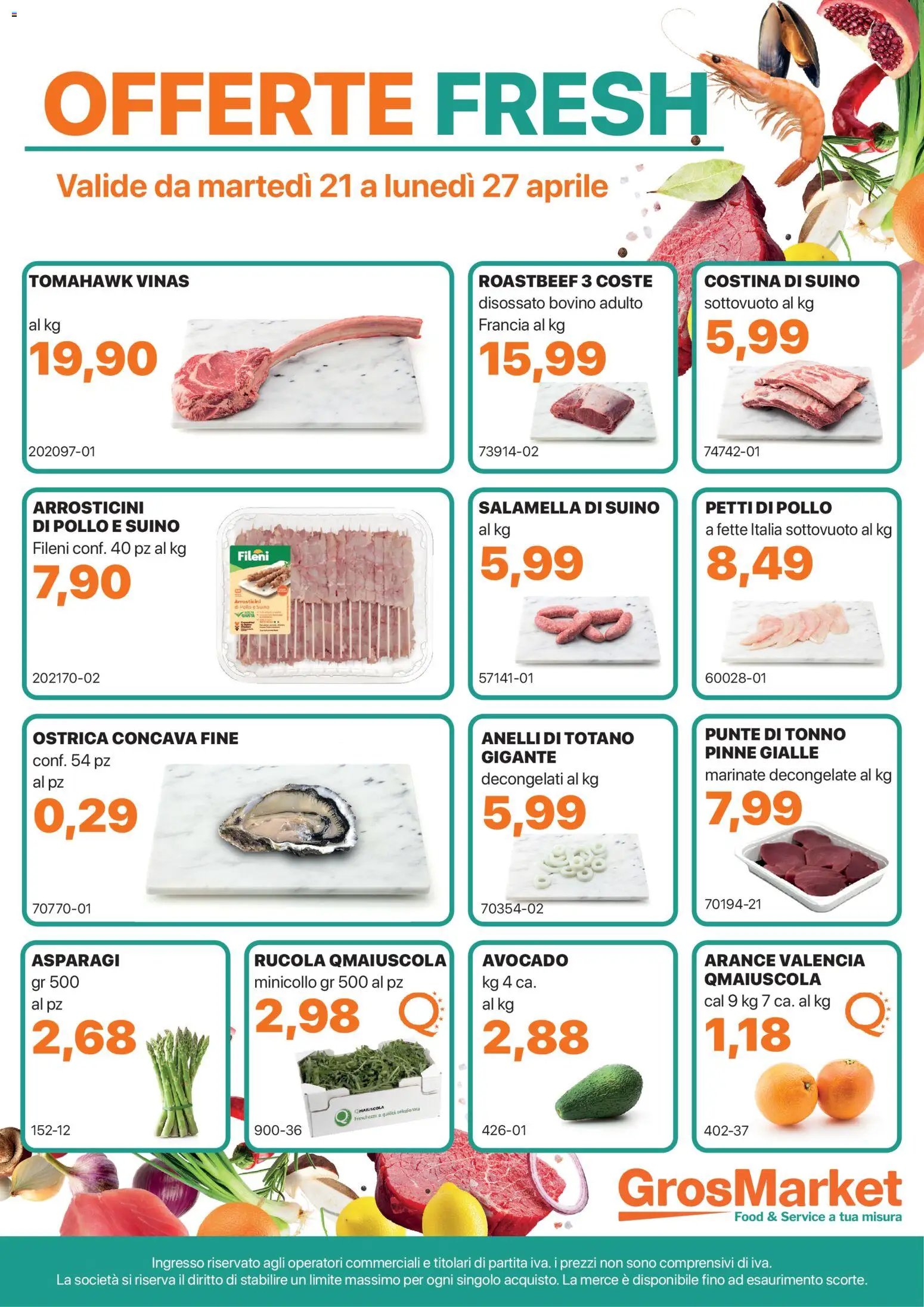 Sogegross volantino Offerte Fresh (2026-04-21 - 2026-04-27)