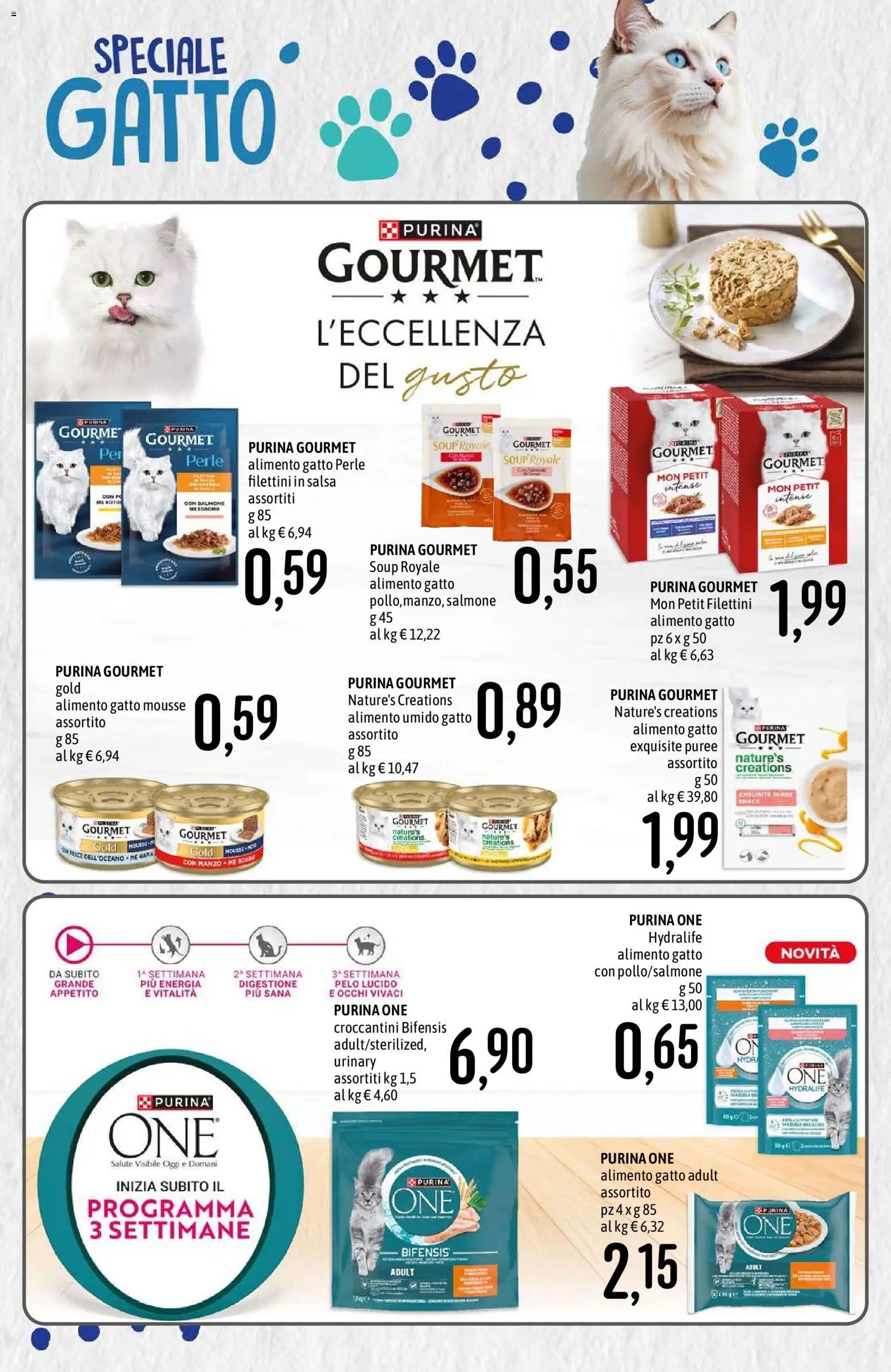 Emisfero volantino Pet Food