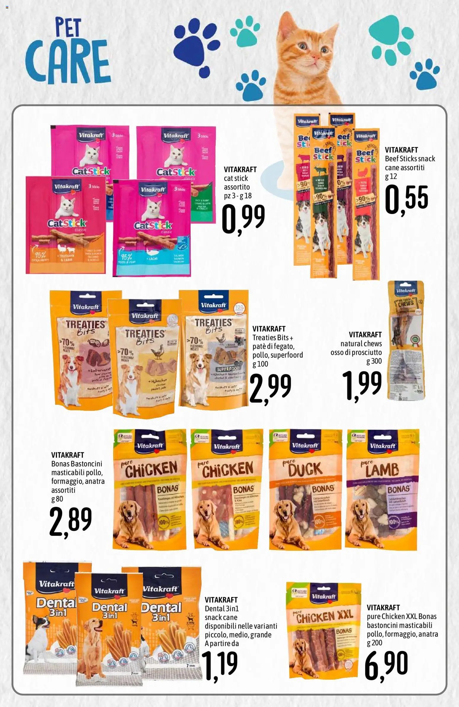 Emisfero volantino Pet Food