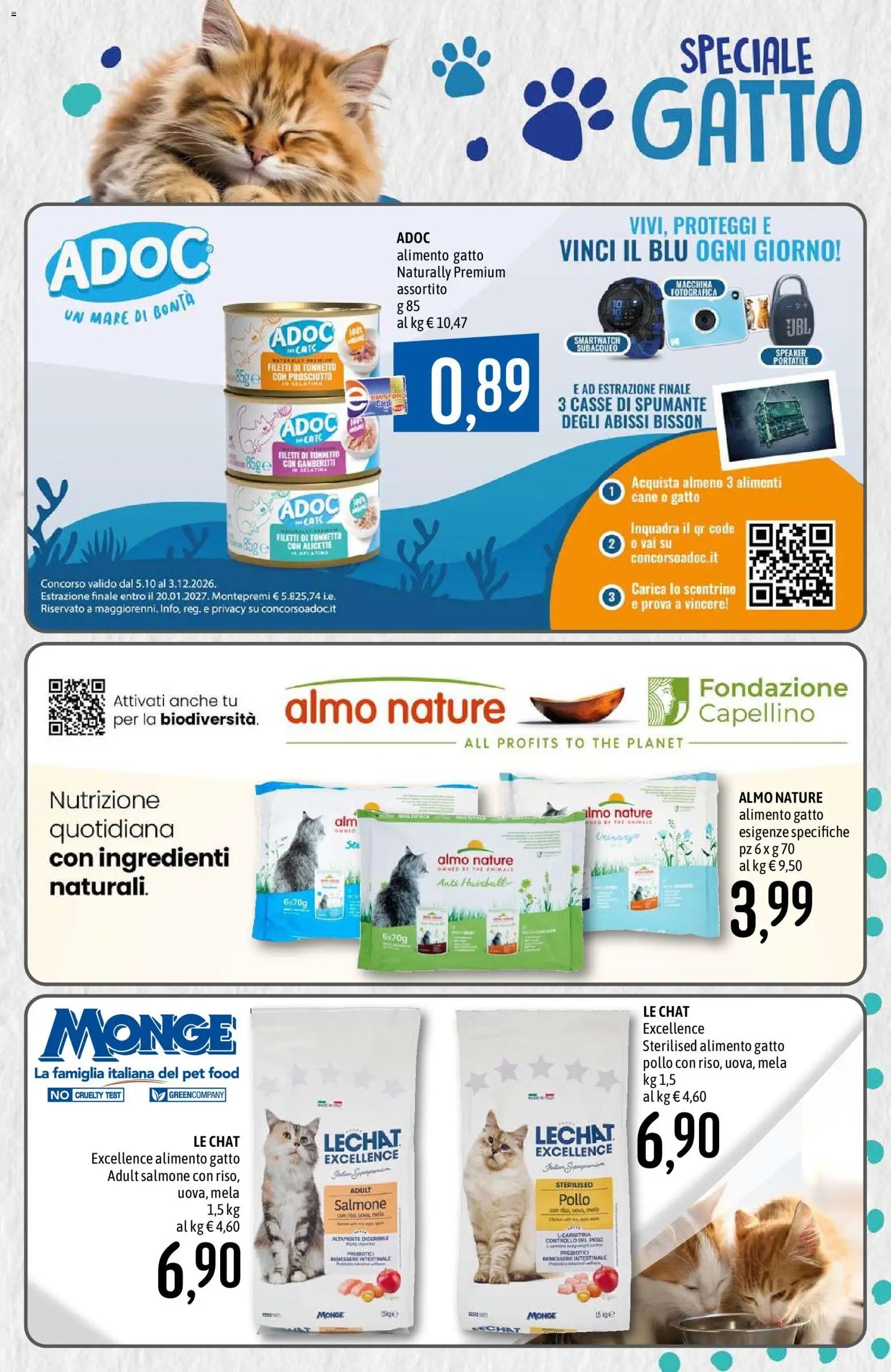 Emisfero volantino Pet Food