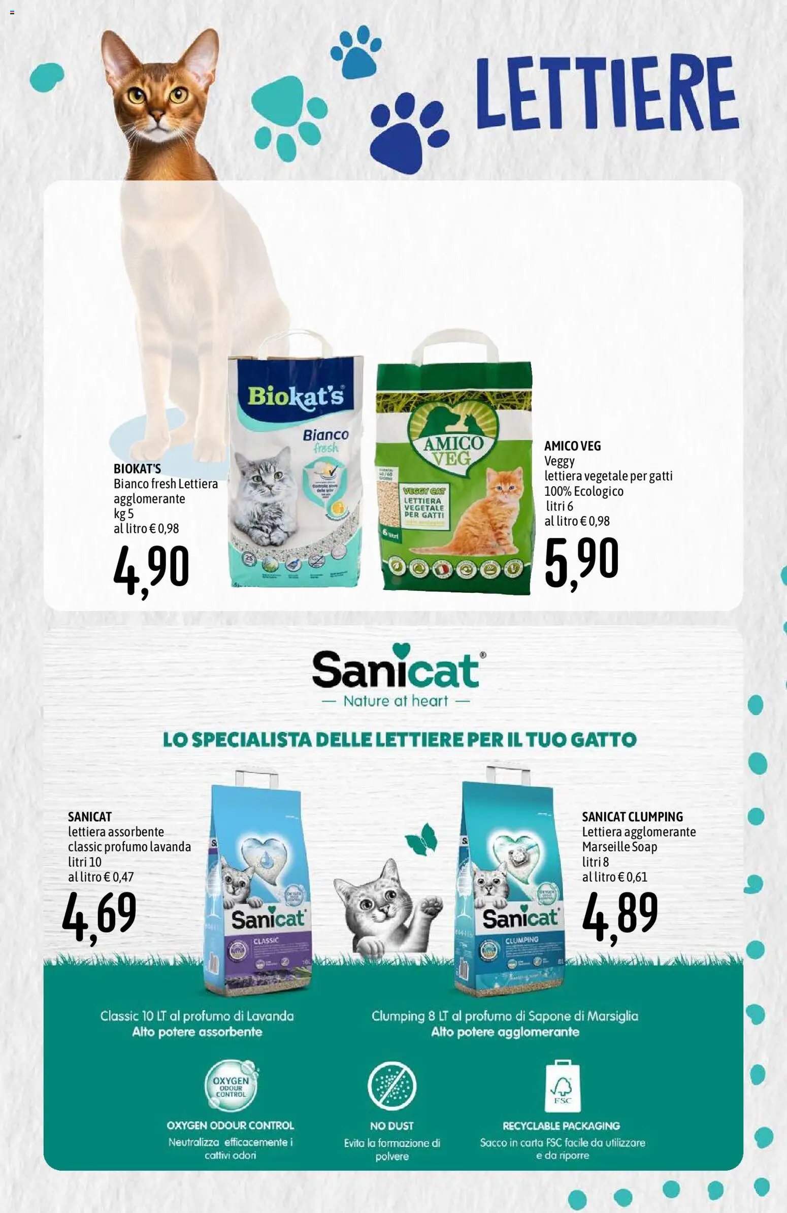 Emisfero volantino Pet Food
