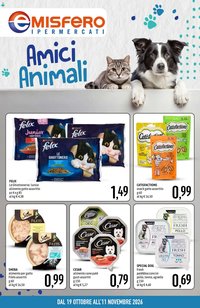 Emisfero volantino Pet Food