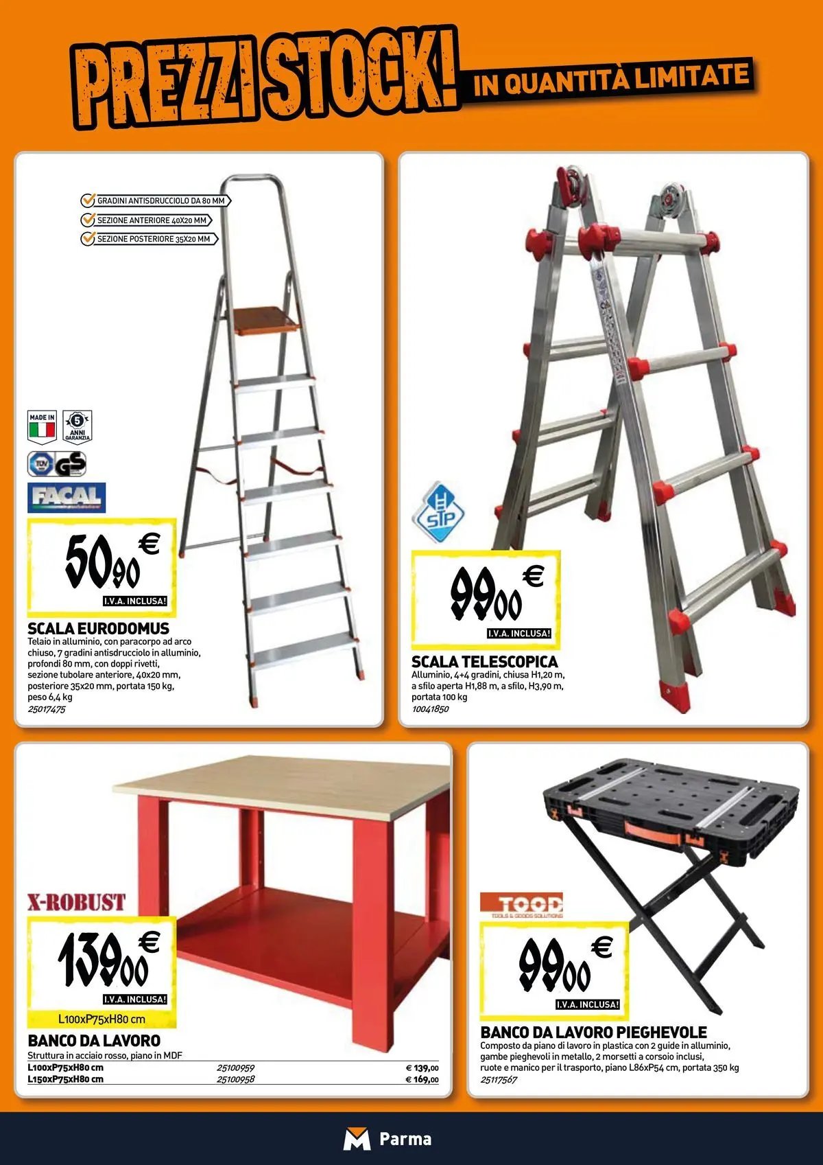 TECNOMAT - Straordinari prezzi stock!