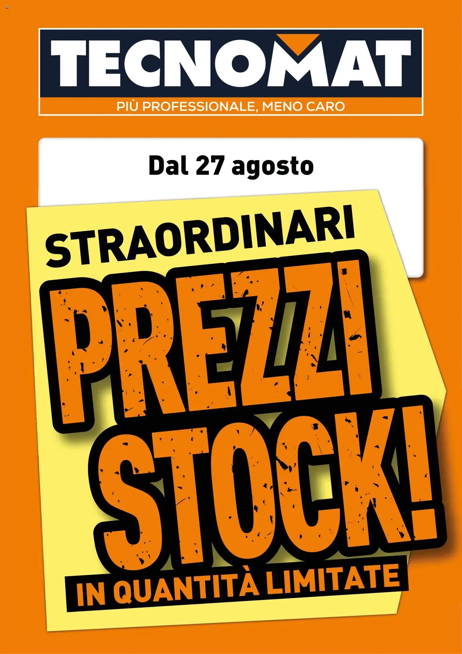 TECNOMAT - Straordinari prezzi stock
