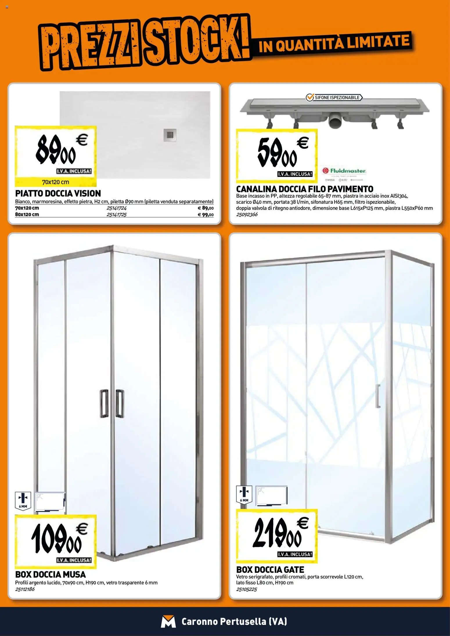 TECNOMAT - Straordinari prezzi stock
