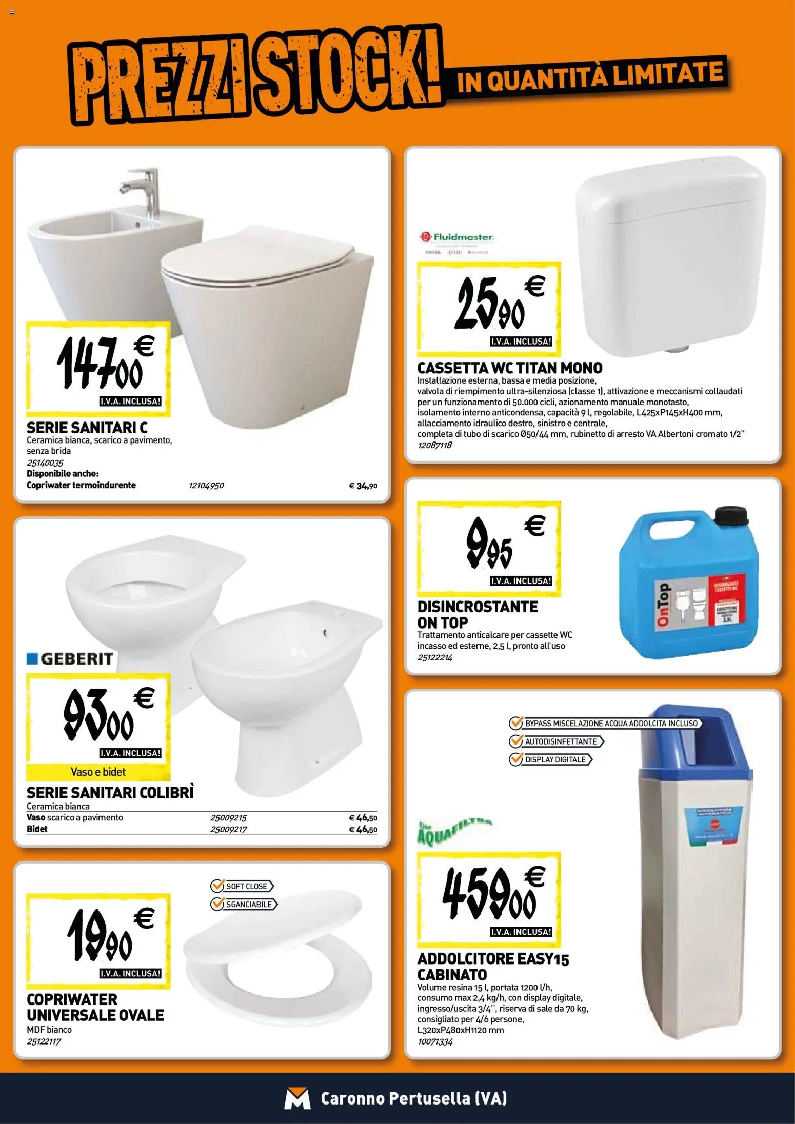 TECNOMAT - Straordinari prezzi stock