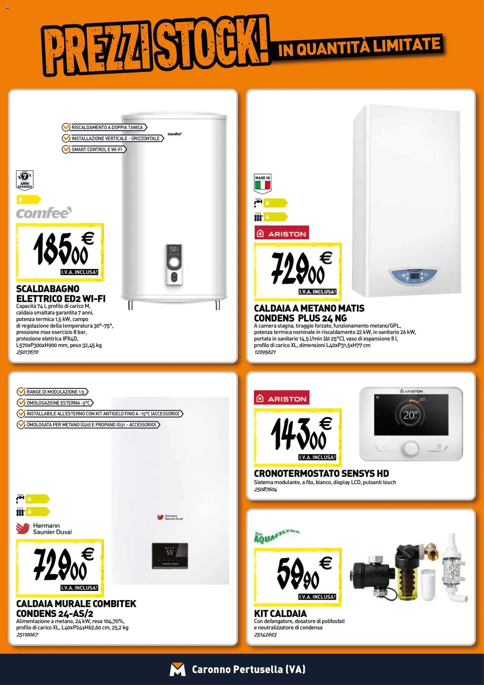 TECNOMAT - Straordinari prezzi stock