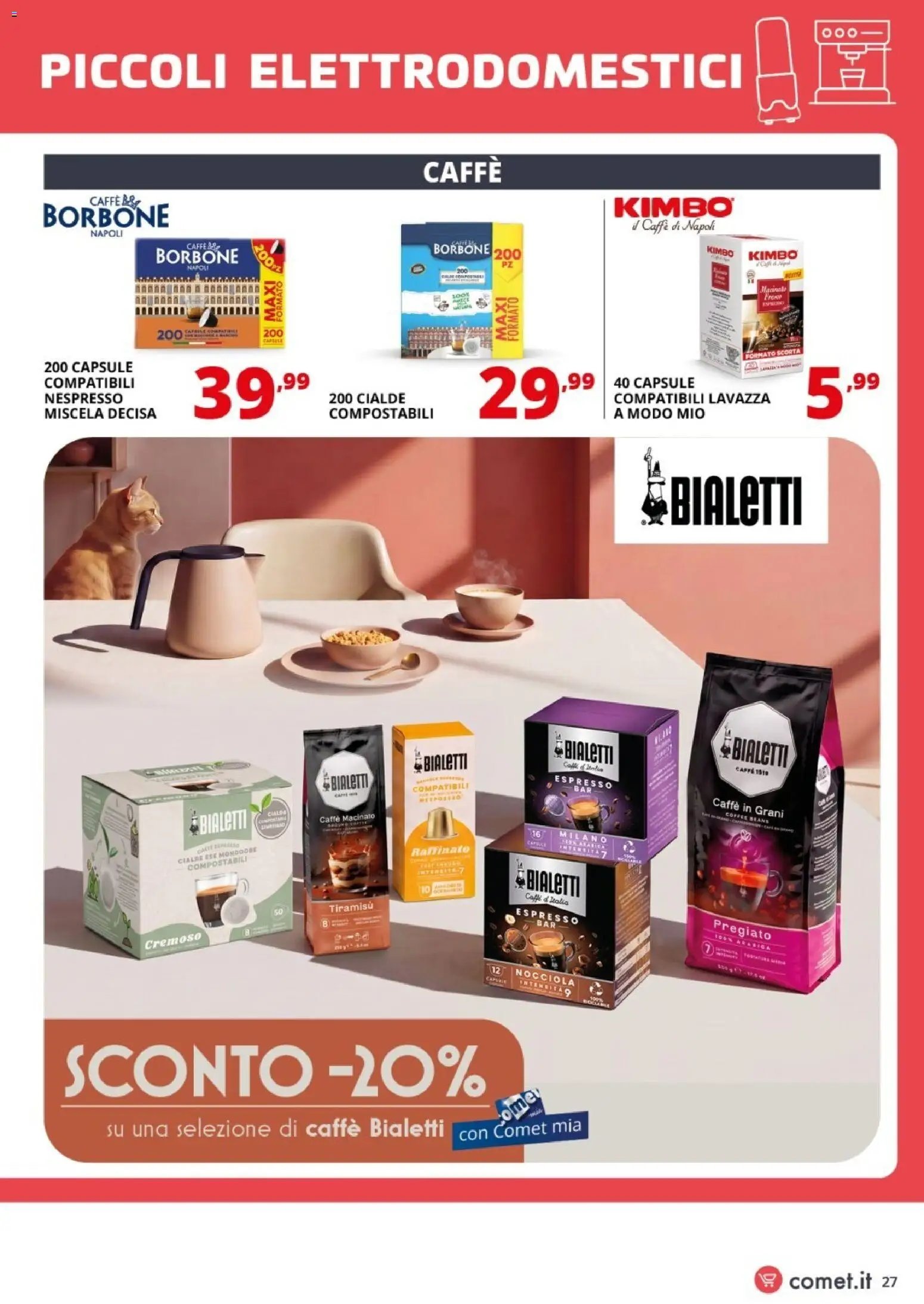 Comet volantino Cucina e Caffè