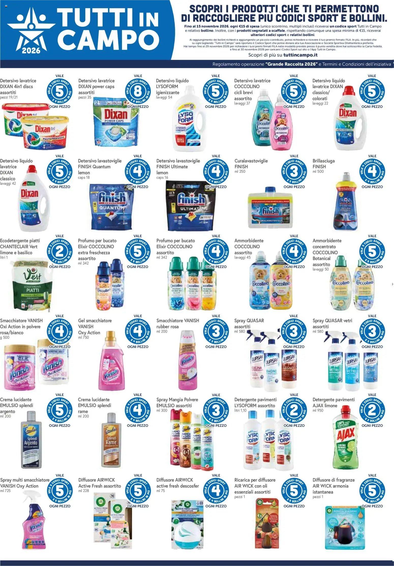 A&O volantino Grandi Marche