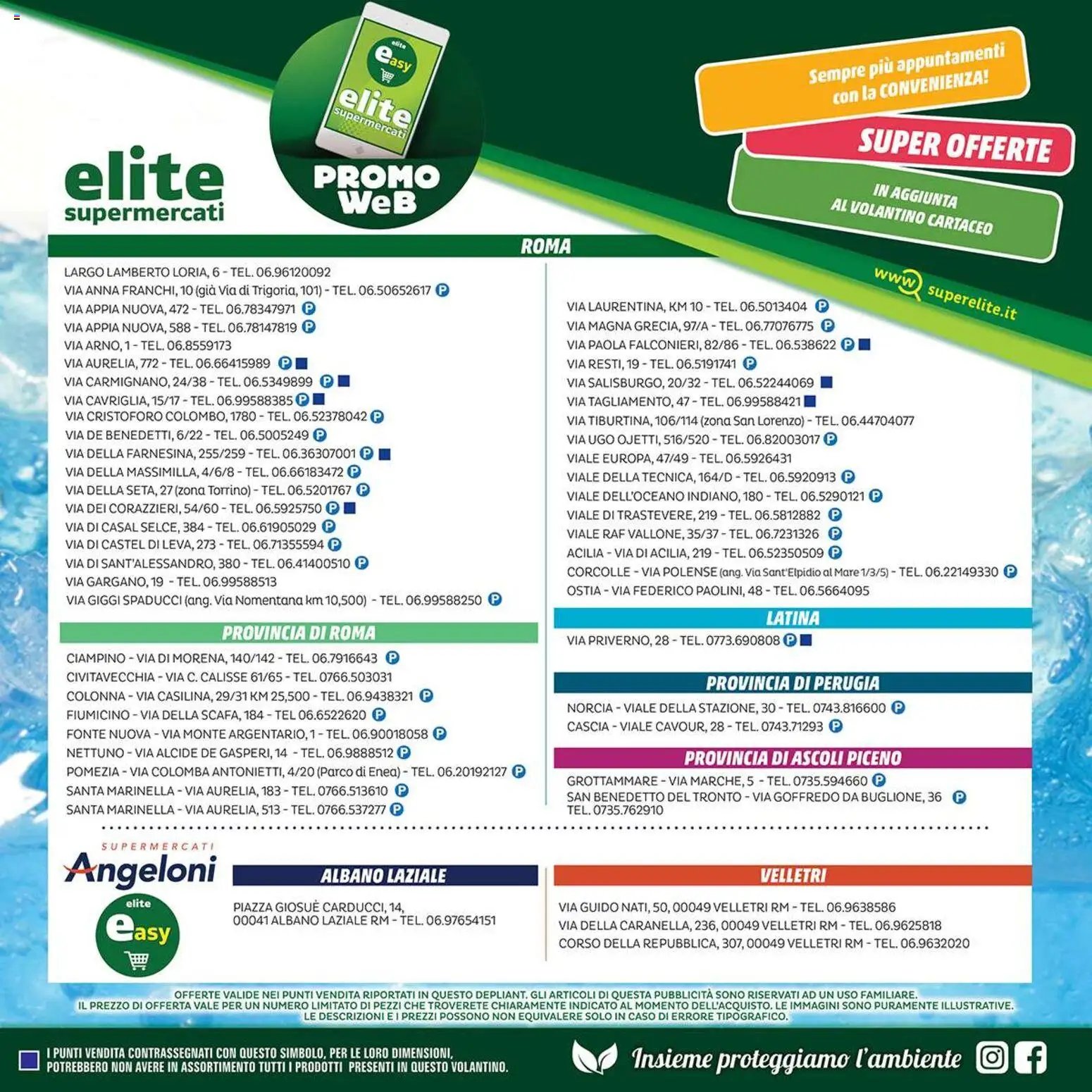 Elite Supermercati volantino Promo Web