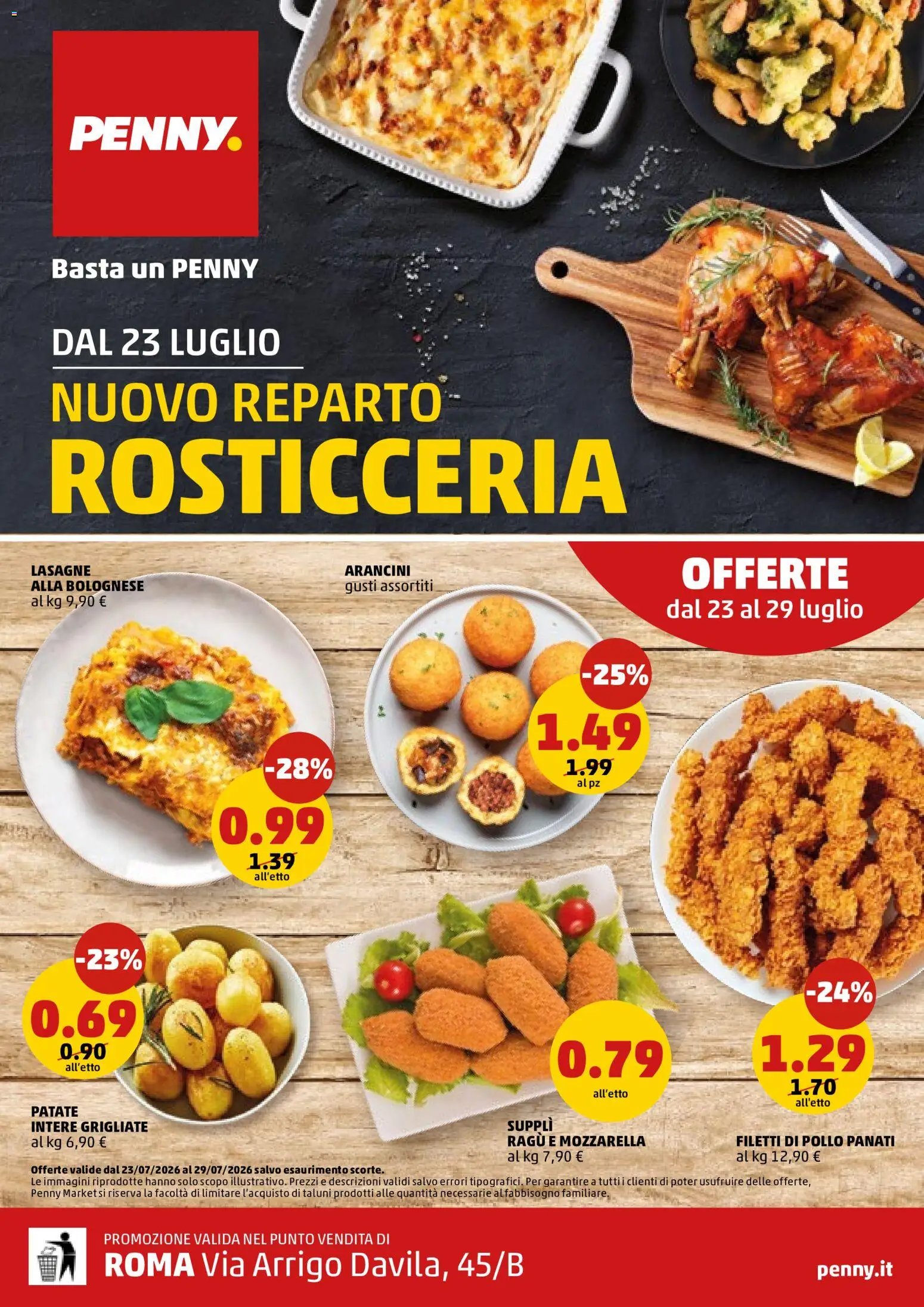 PENNY volantino Pane