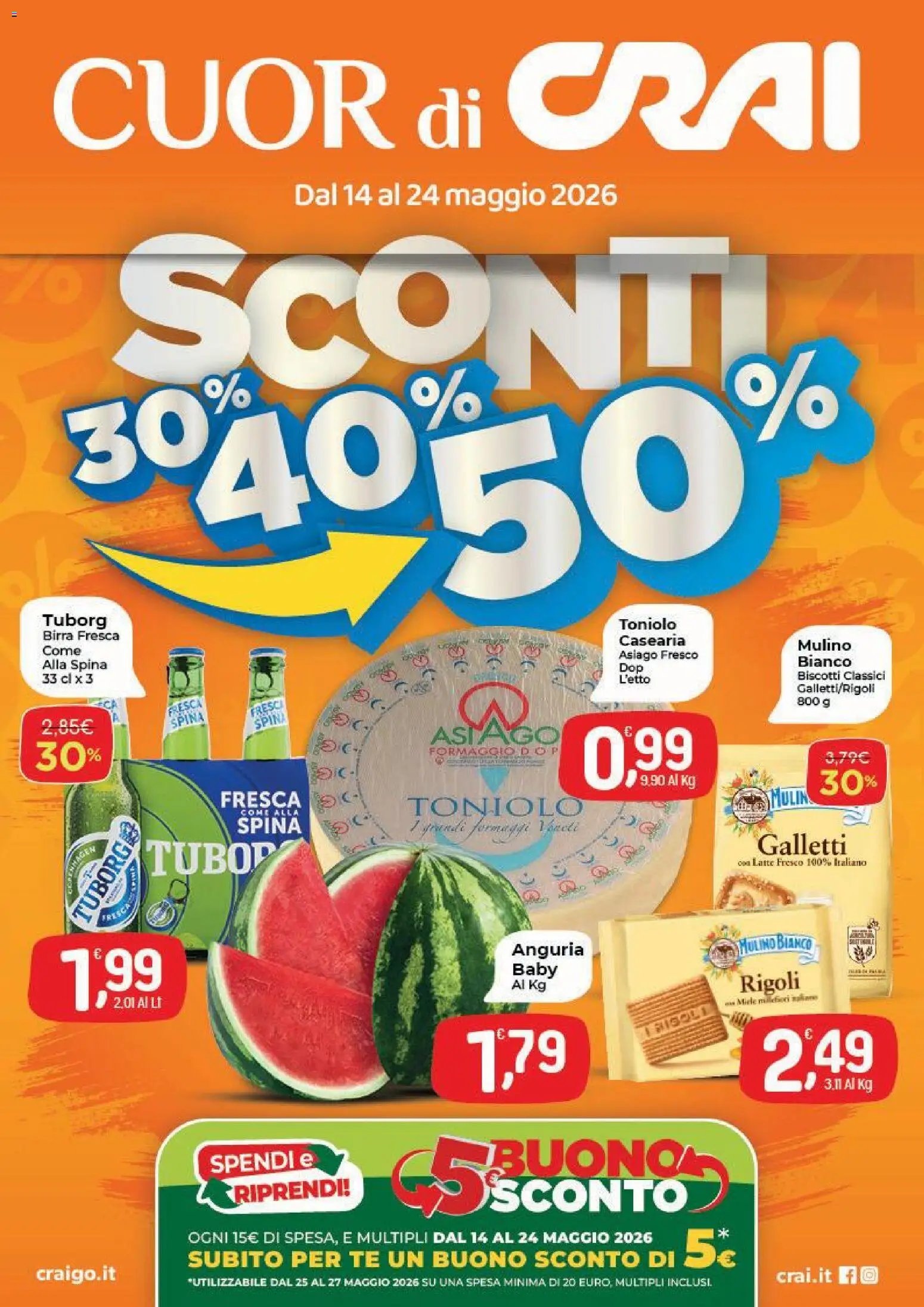 CRAI volantino Cuor di Crai Valmontone (2026-05-14 - 2026-05-24)
