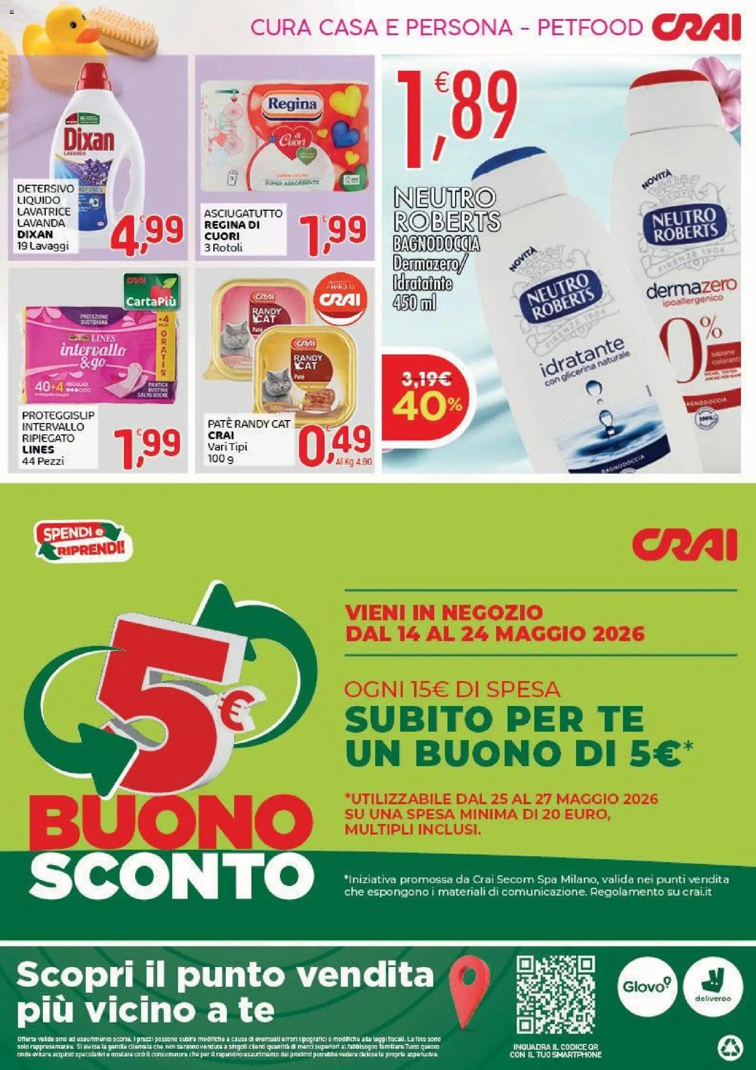 CRAI volantino Cuor di Crai Valmontone (2026-05-14 - 2026-05-24)