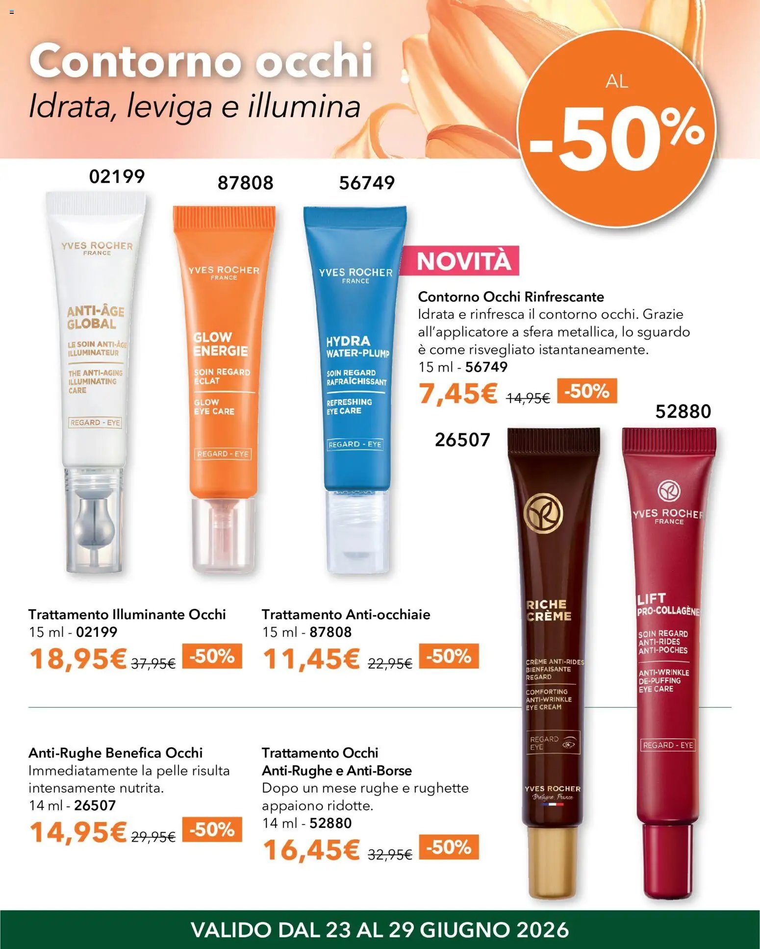 Yves Rocher catalogo Grandi Offerte