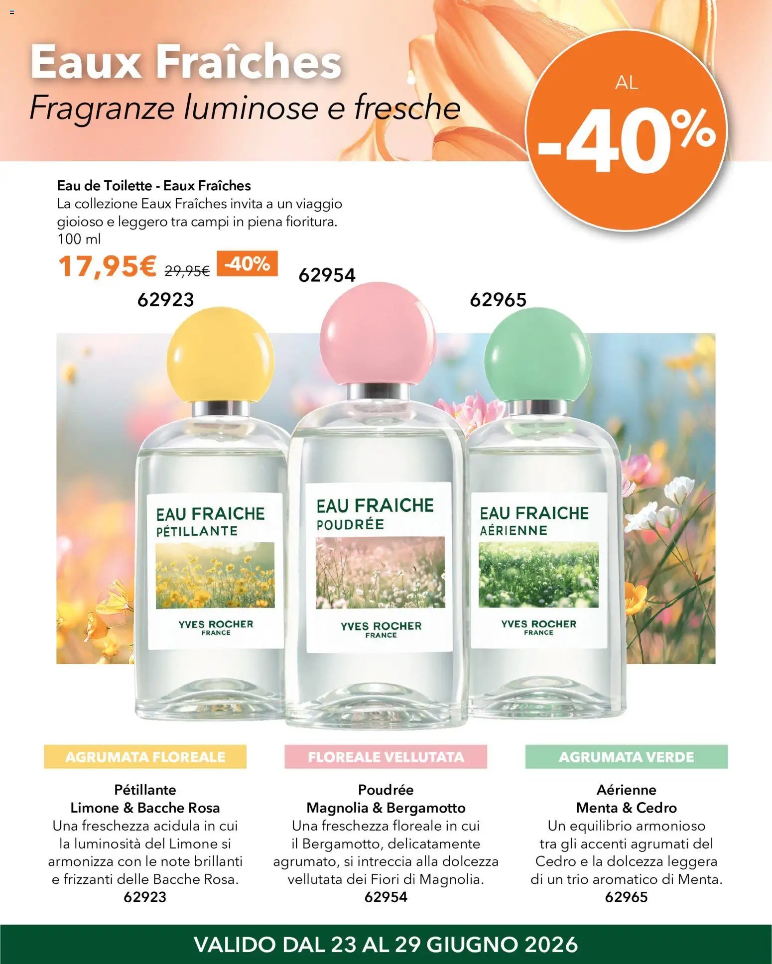 Yves Rocher catalogo Grandi Offerte