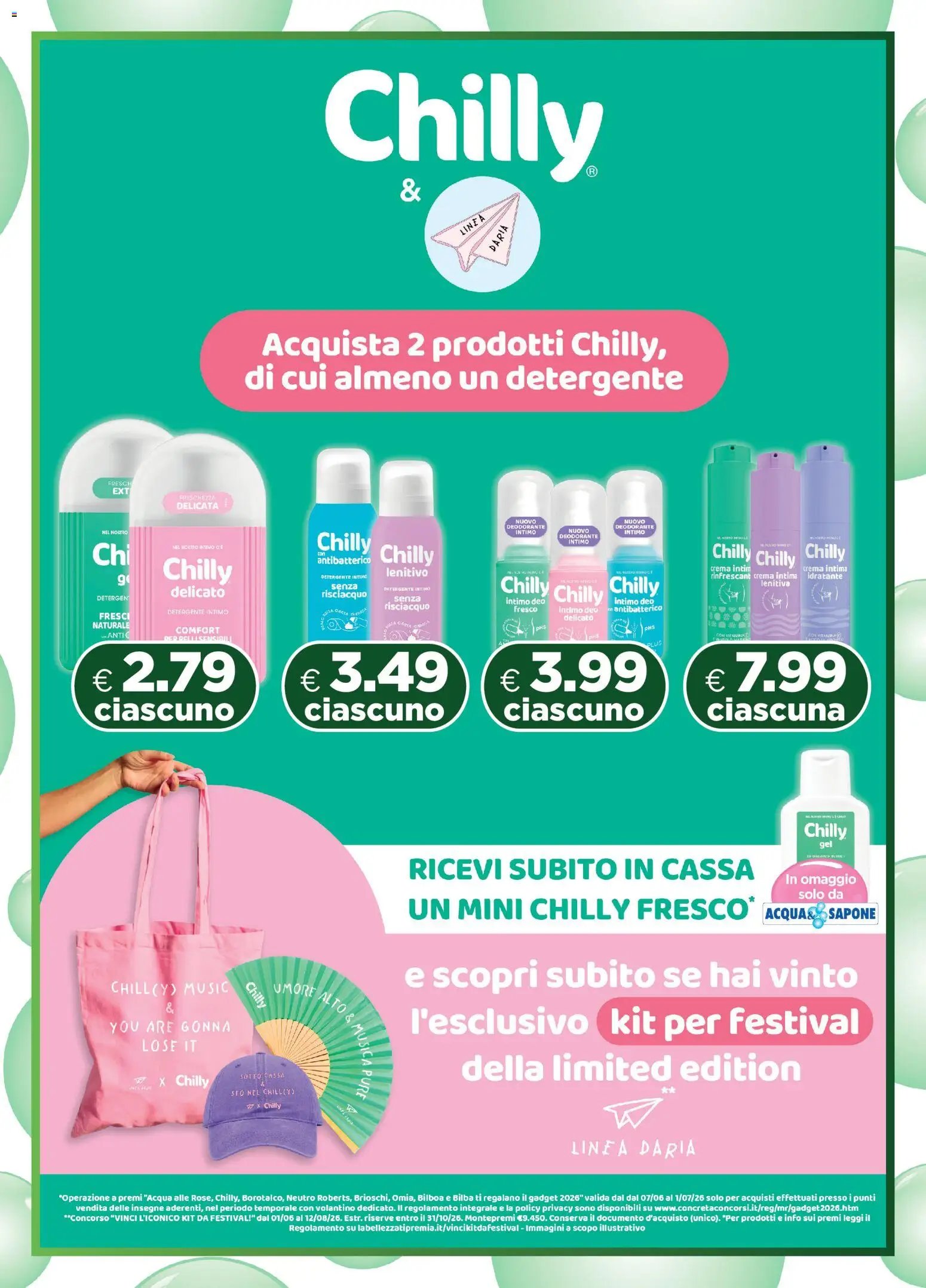Acqua e Sapone volantino