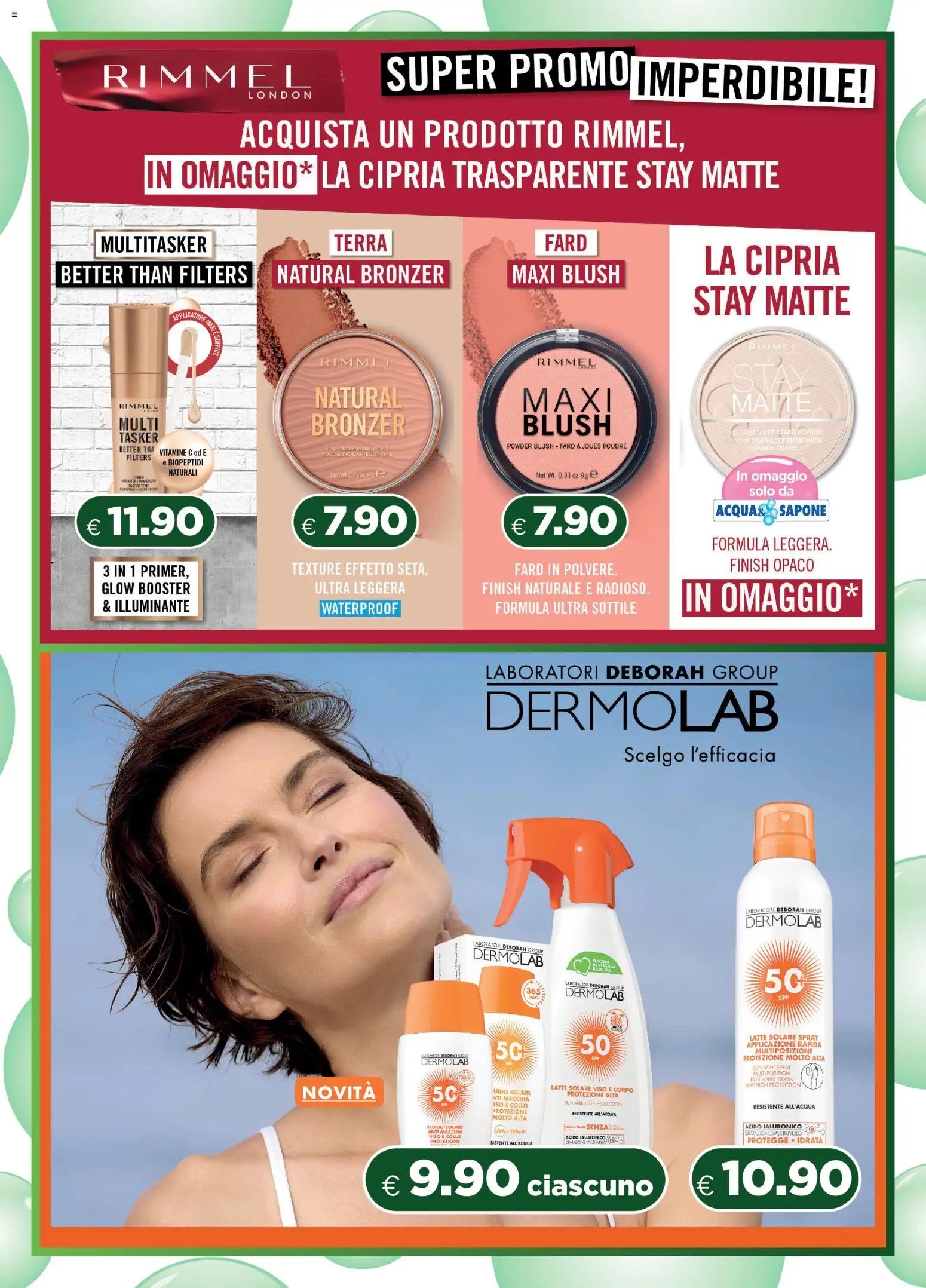 Acqua e Sapone volantino