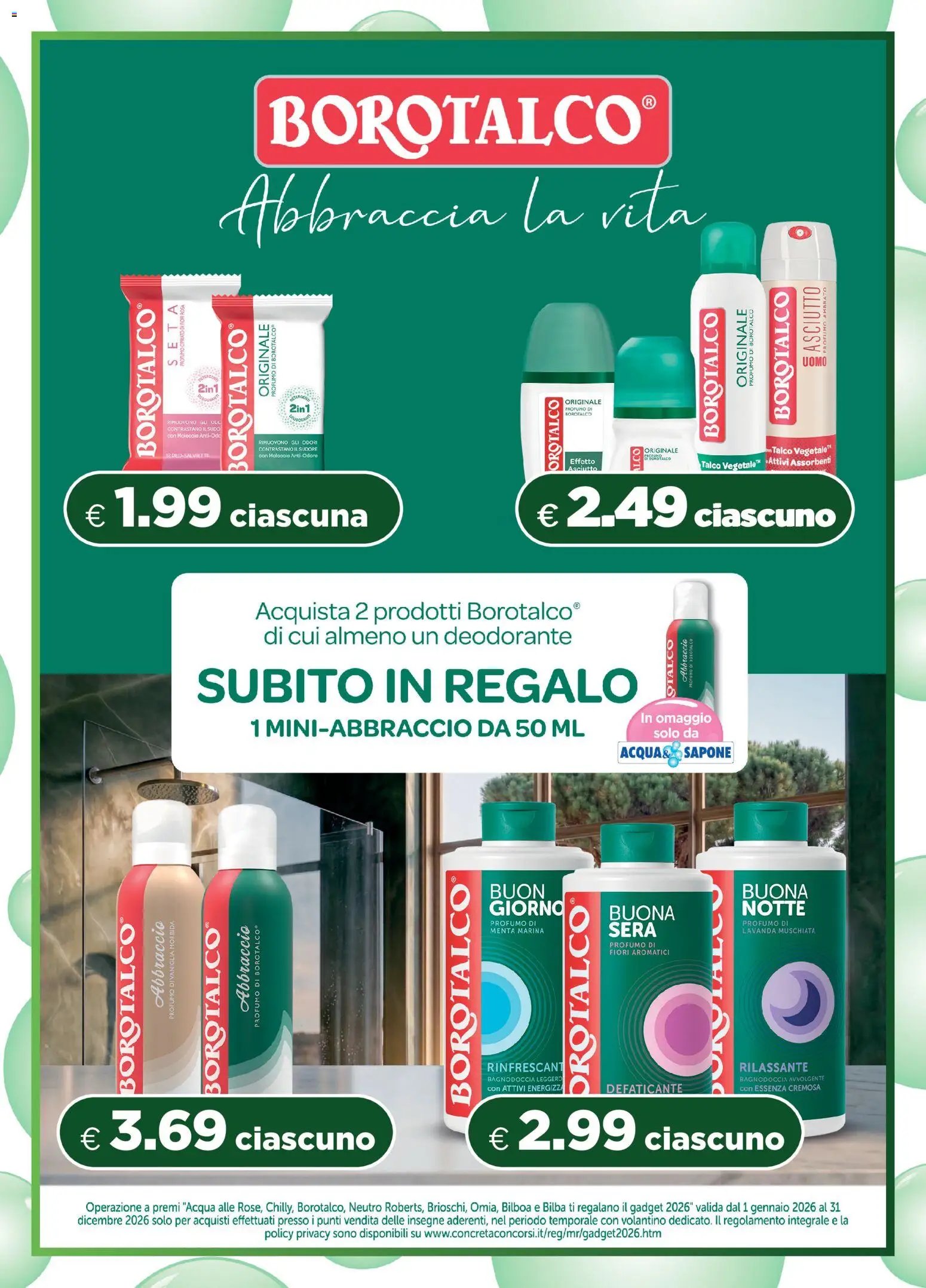 Acqua e Sapone volantino