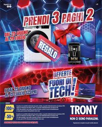Trony volantino