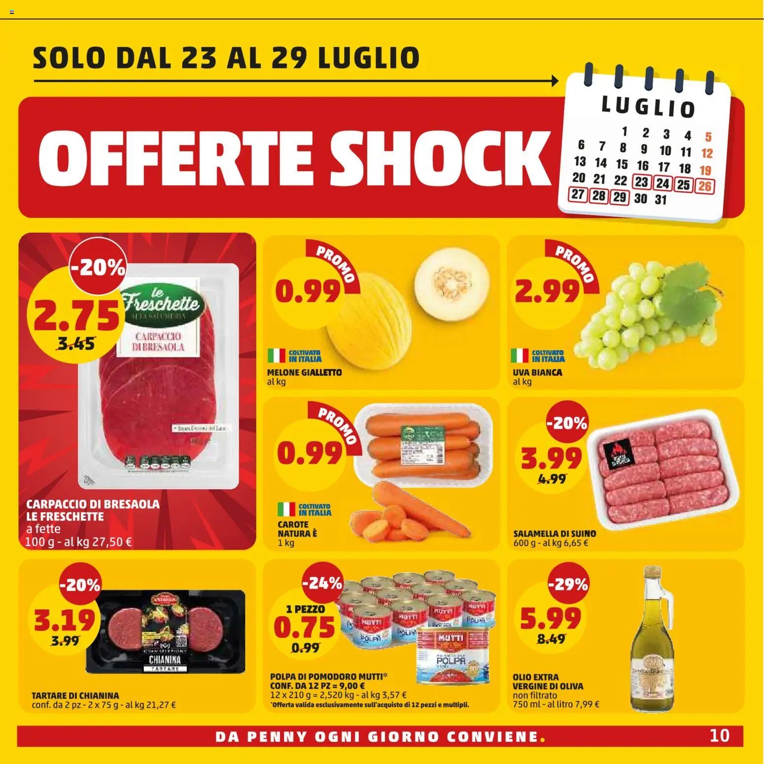 PENNY volantino Roma