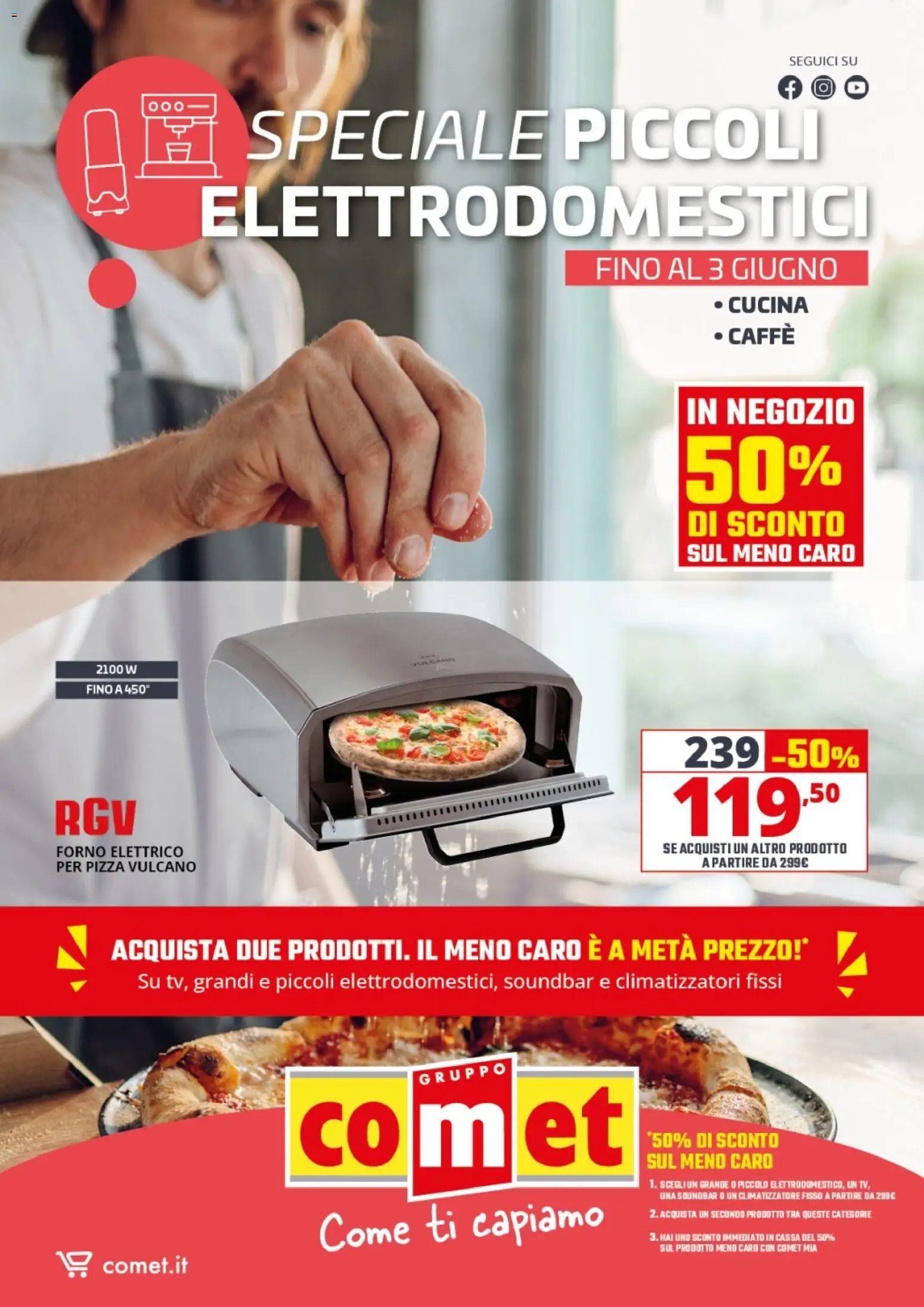 Comet volantino Piccoli Elettrodomestici Cucina (2026-05-22 - 2026-06-03)