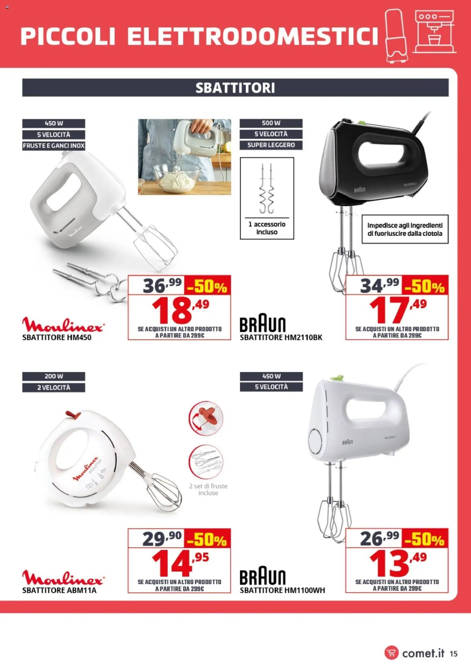 Comet volantino Piccoli Elettrodomestici Cucina (2026-05-22 - 2026-06-03)