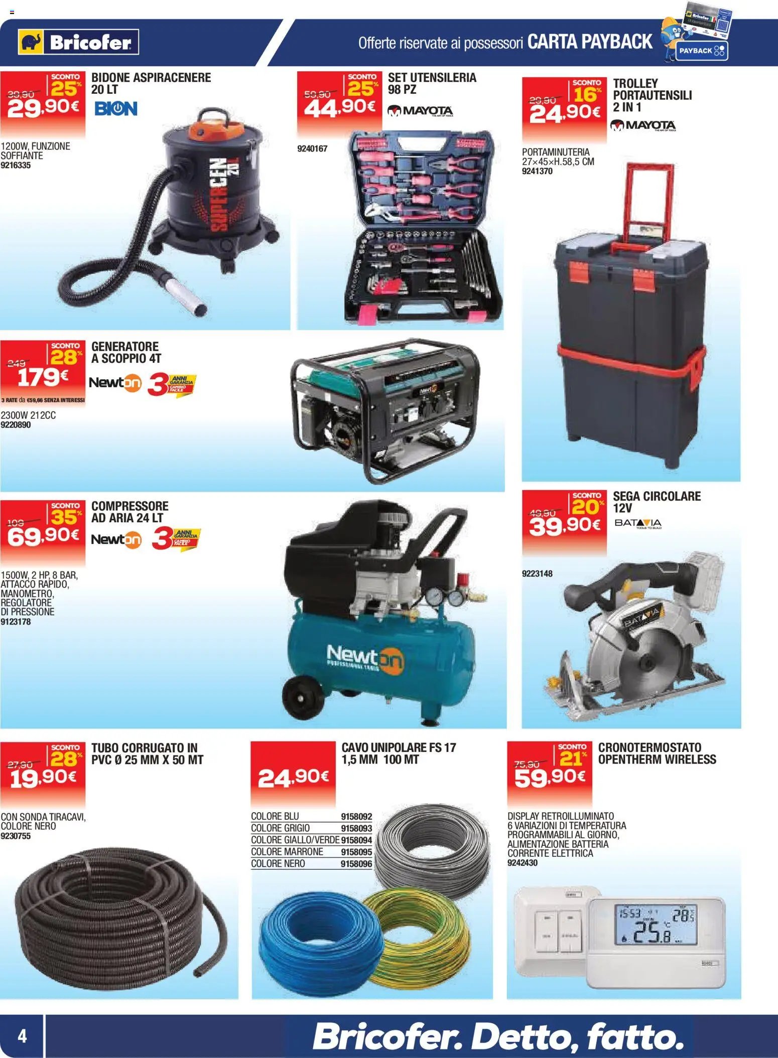 Bricofer volantino