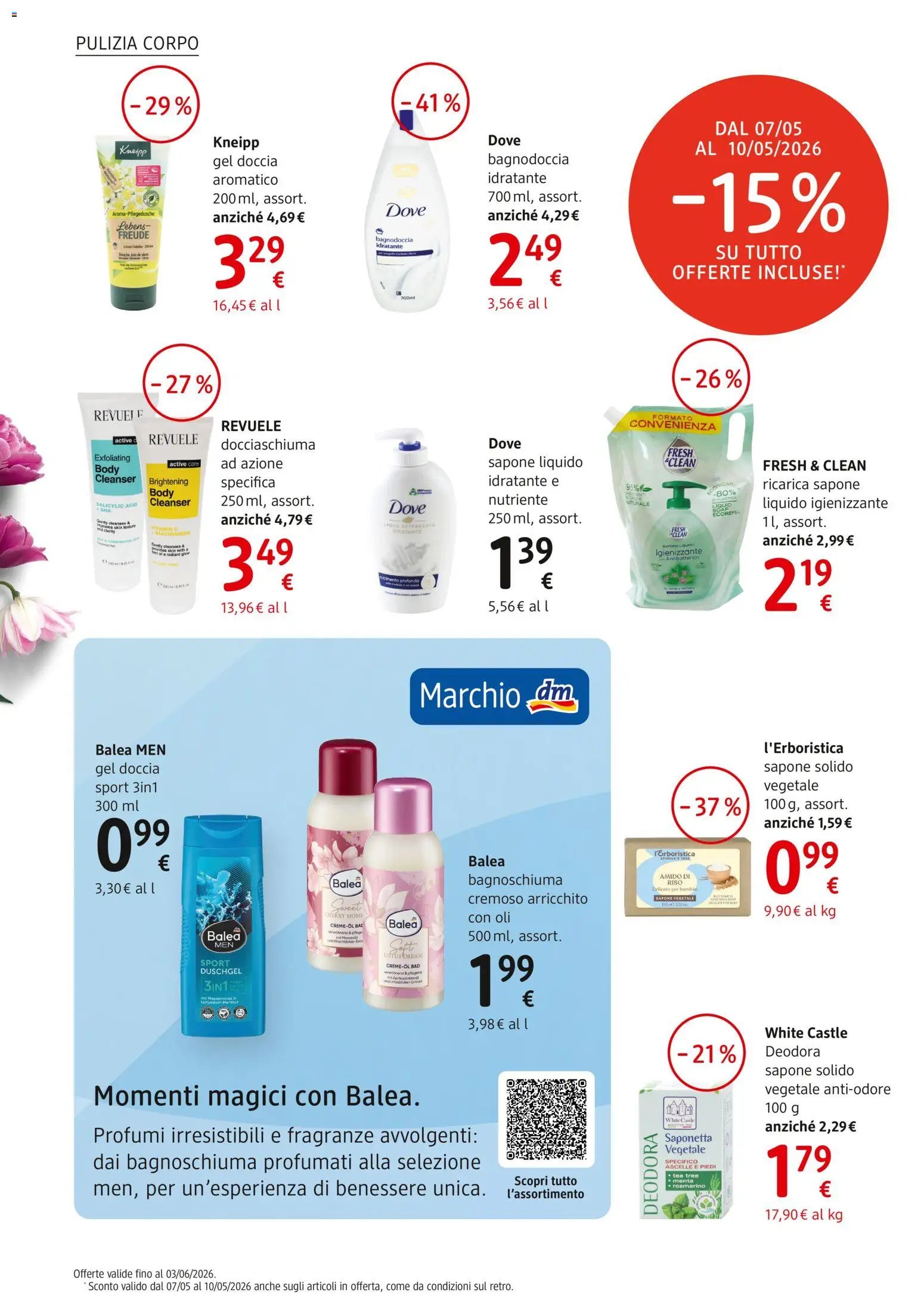 dm drogerie markt volantino Apertura Rubano