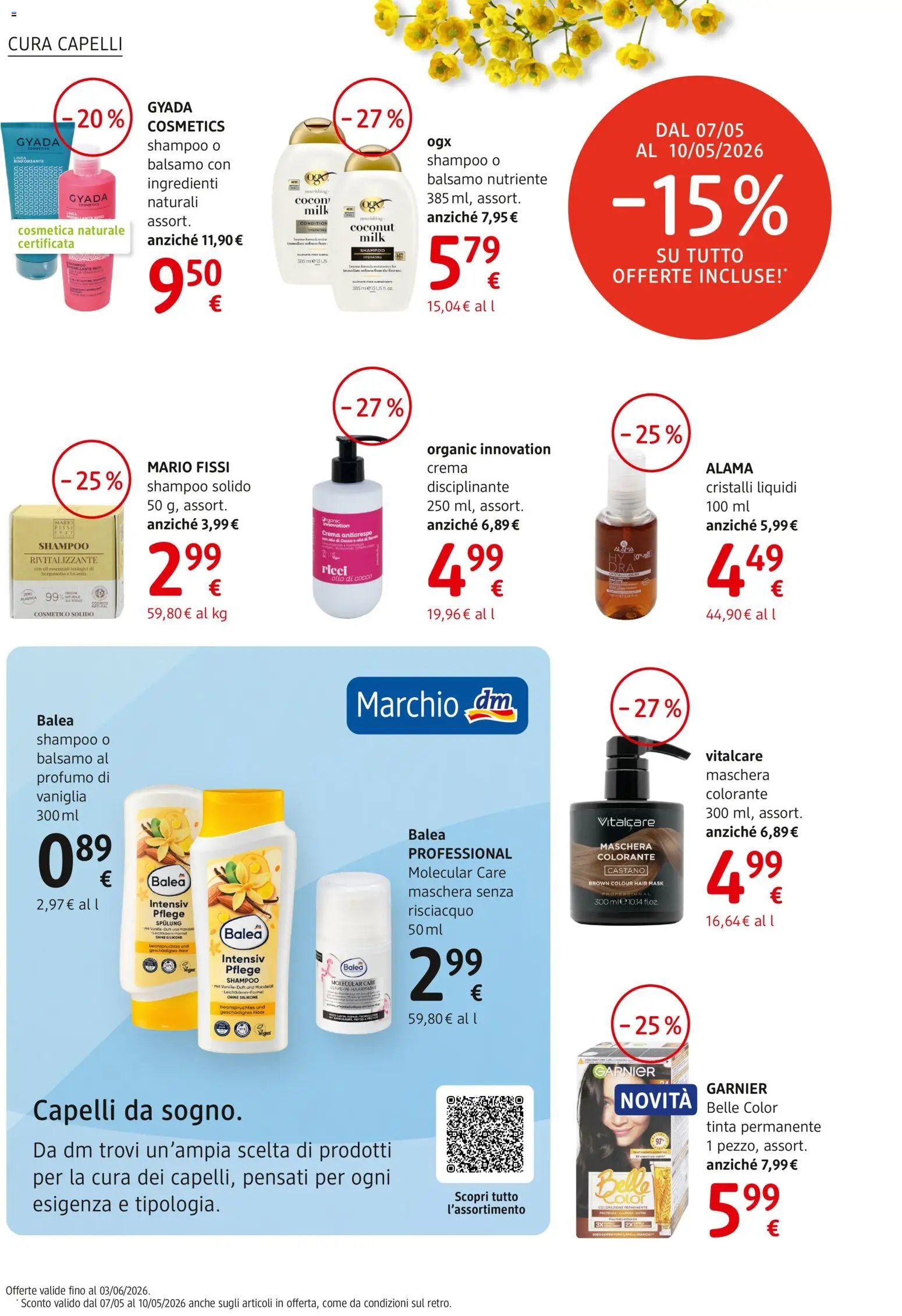 dm drogerie markt volantino Apertura Rubano