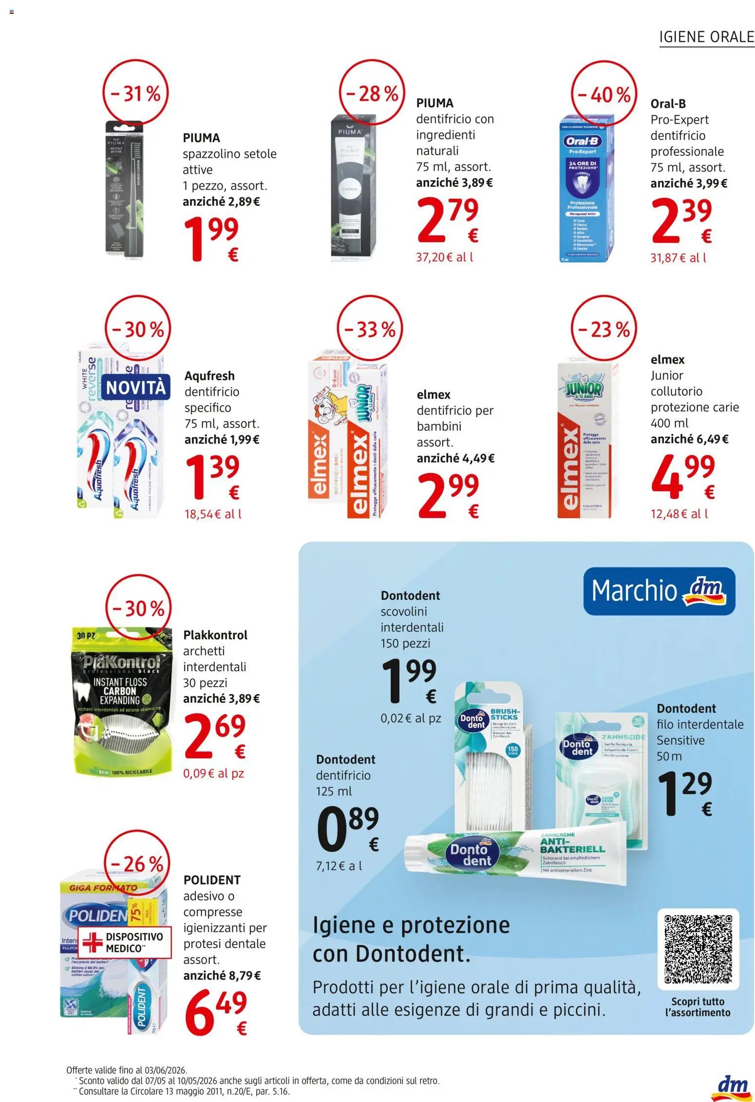 dm drogerie markt volantino Apertura Rubano