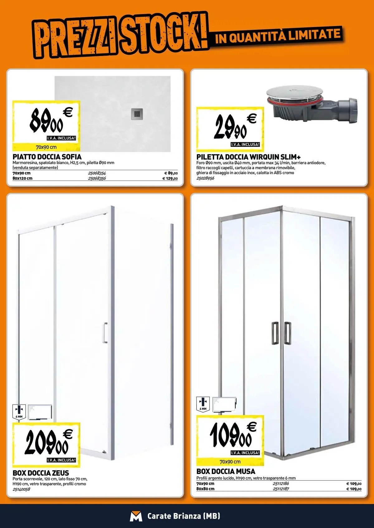 TECNOMAT - Straordinari prezzi stock!