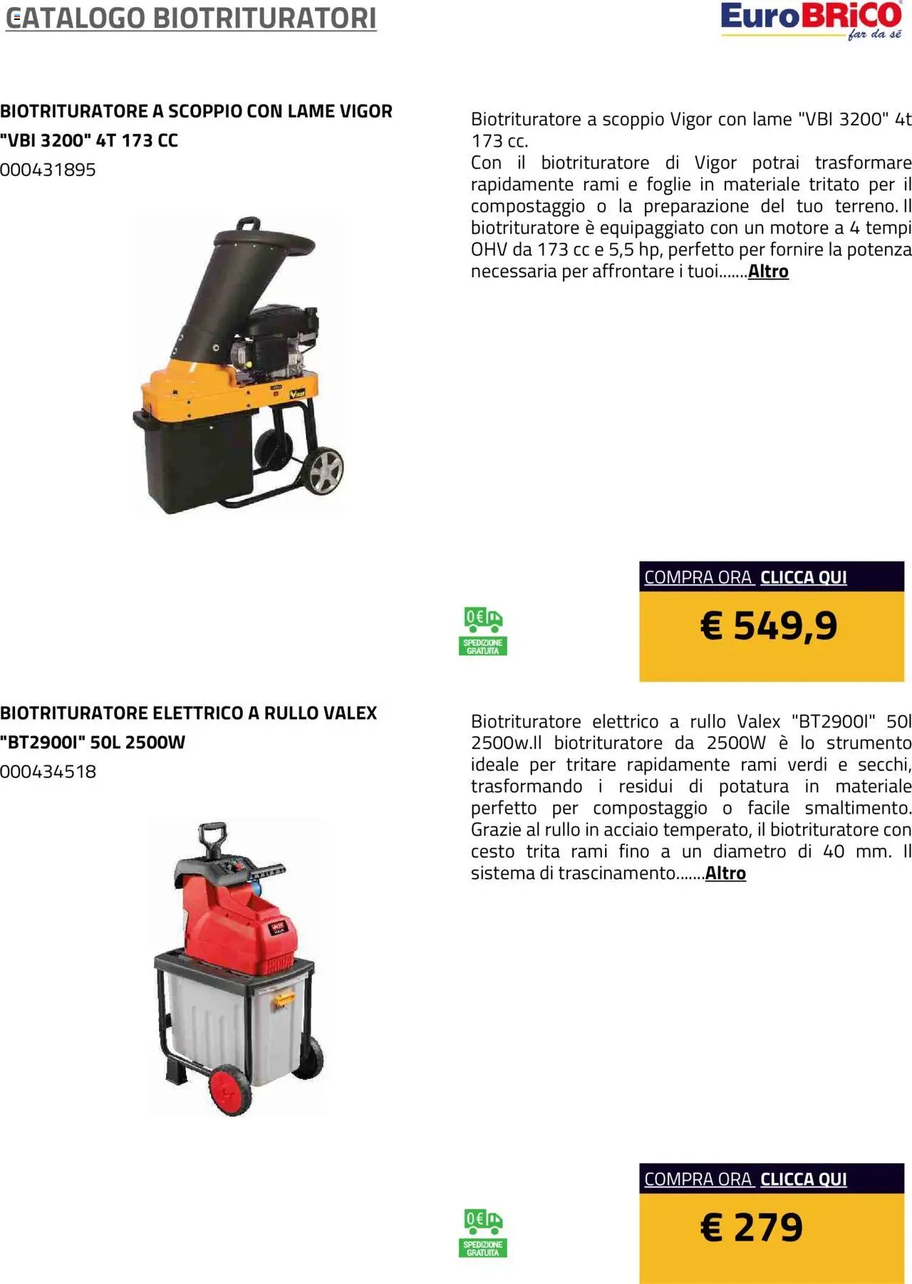 Eurobrico Biotrituratori catalogo