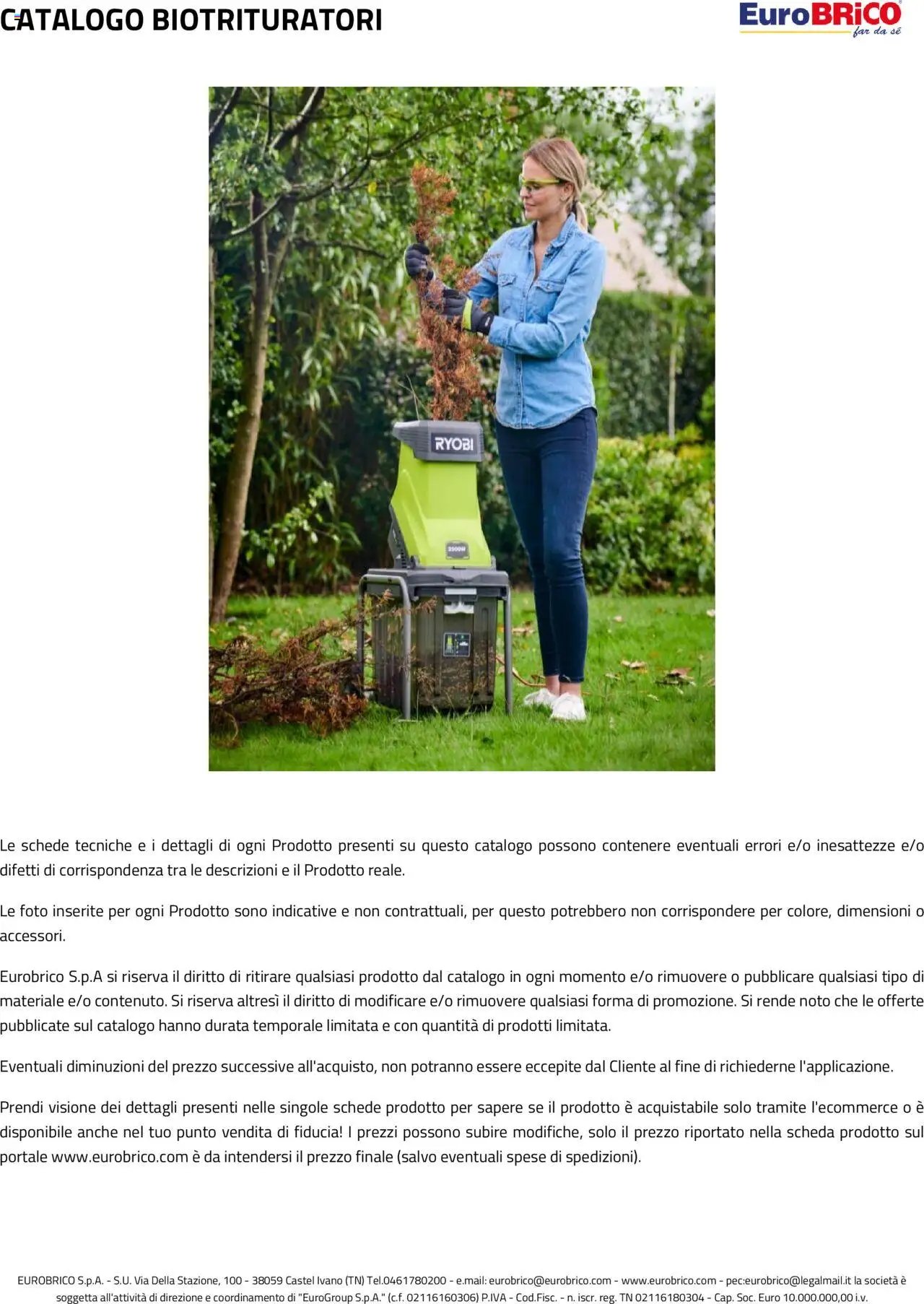 Eurobrico Biotrituratori catalogo