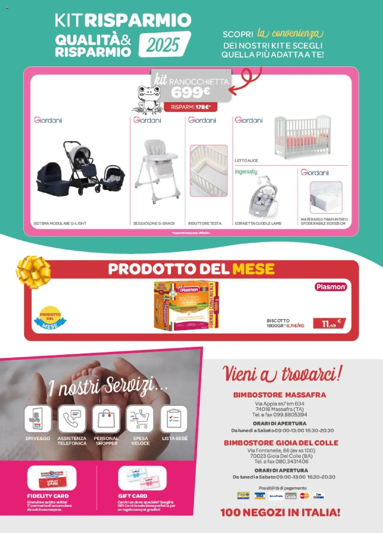 Bimbo store Massafra e Gioia Del Colle catalogo (2025-08-28 - 2025-10-01)