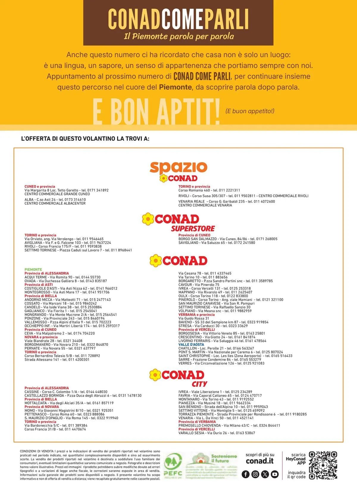 Spazio Conad - Localismo
