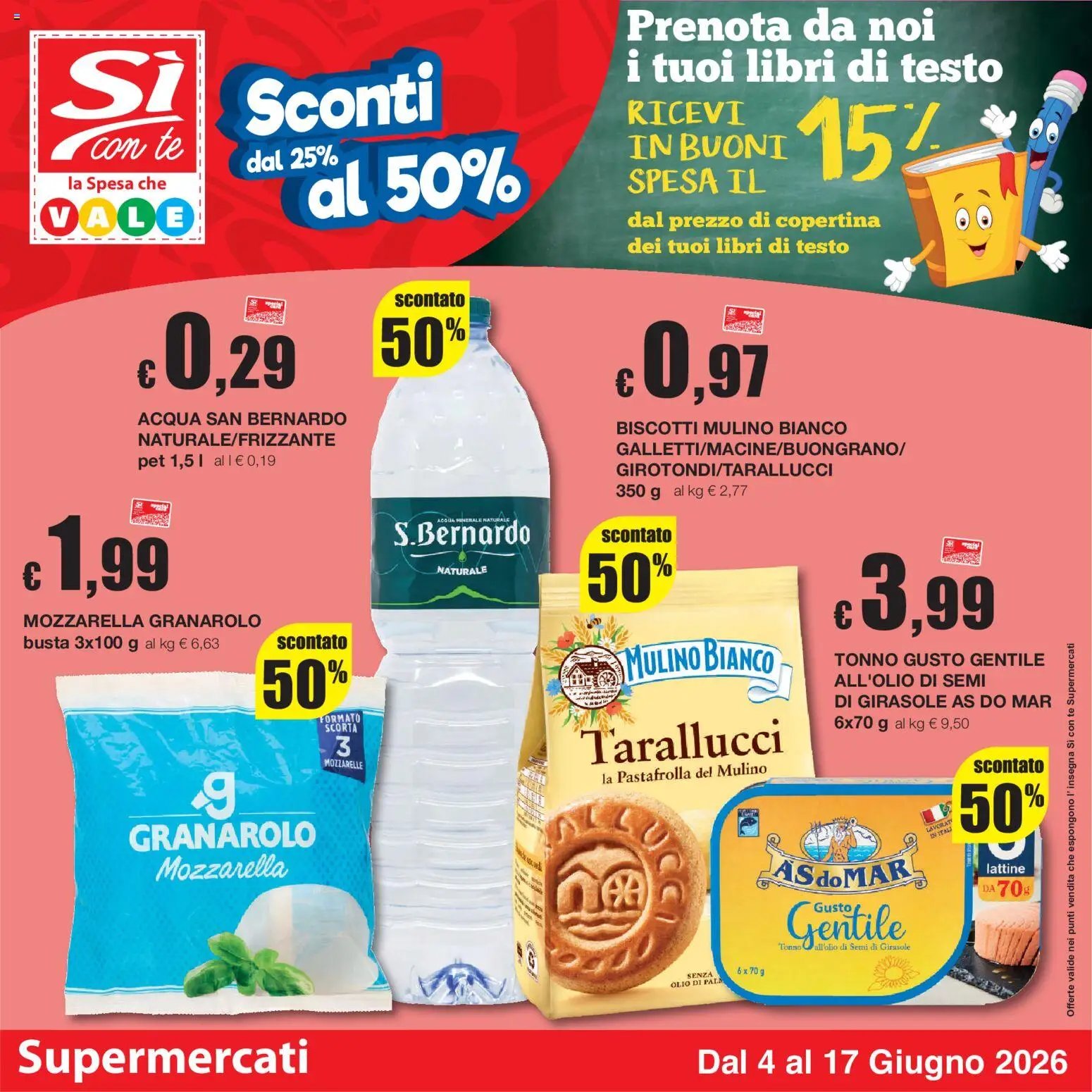 Sì con Te volantino