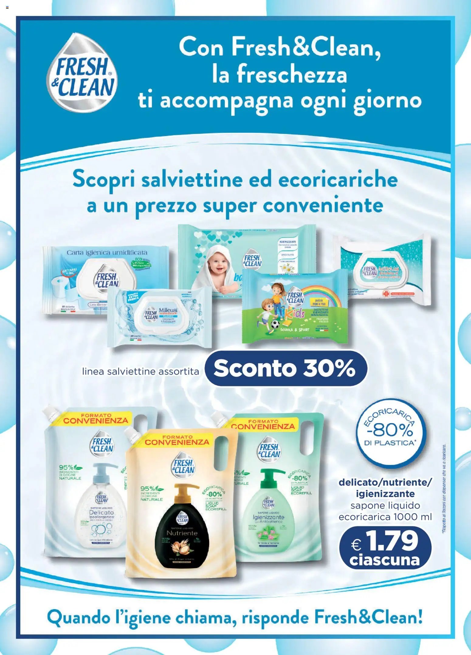 Acqua e Sapone volantino