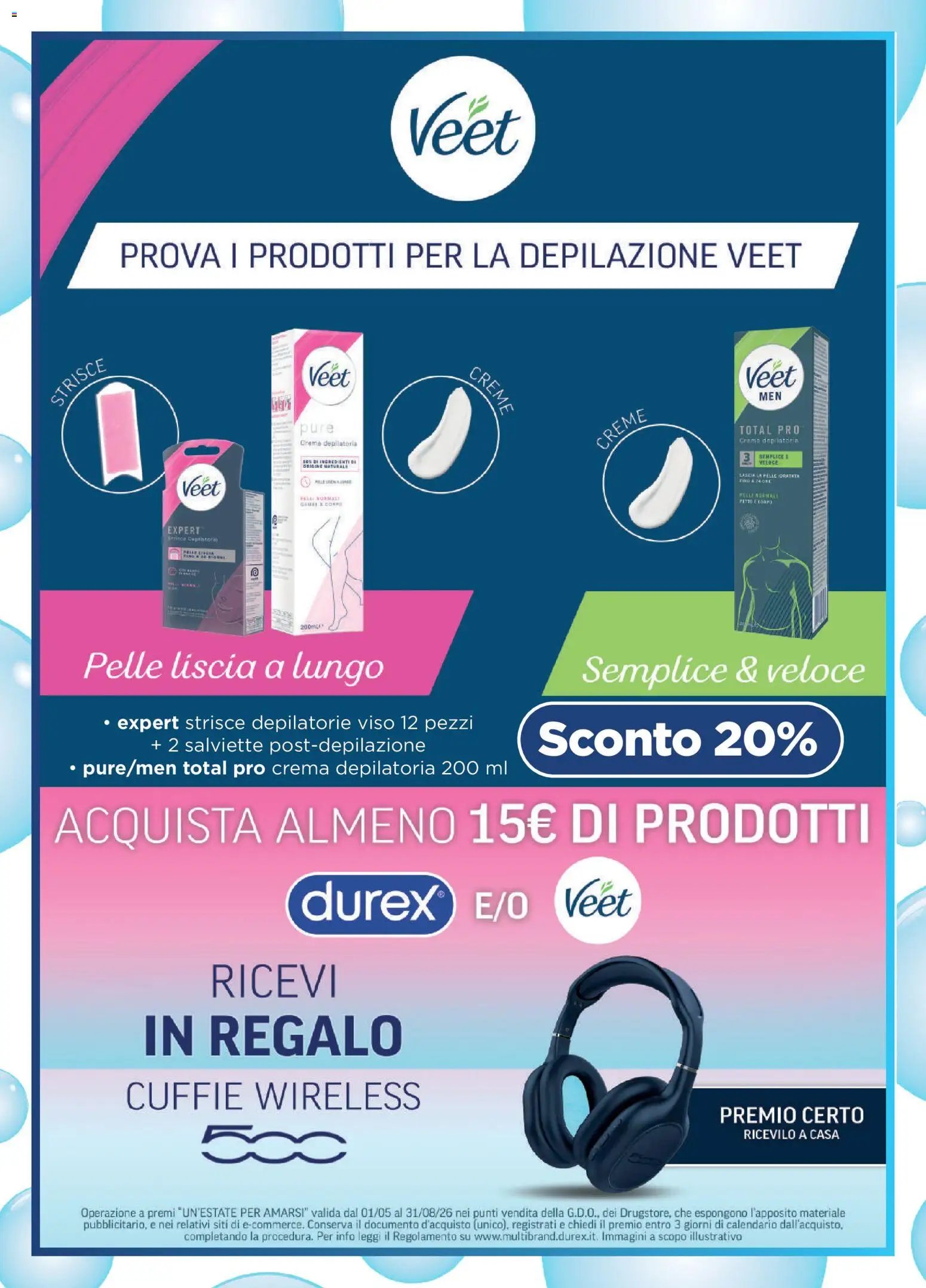 Acqua e Sapone volantino