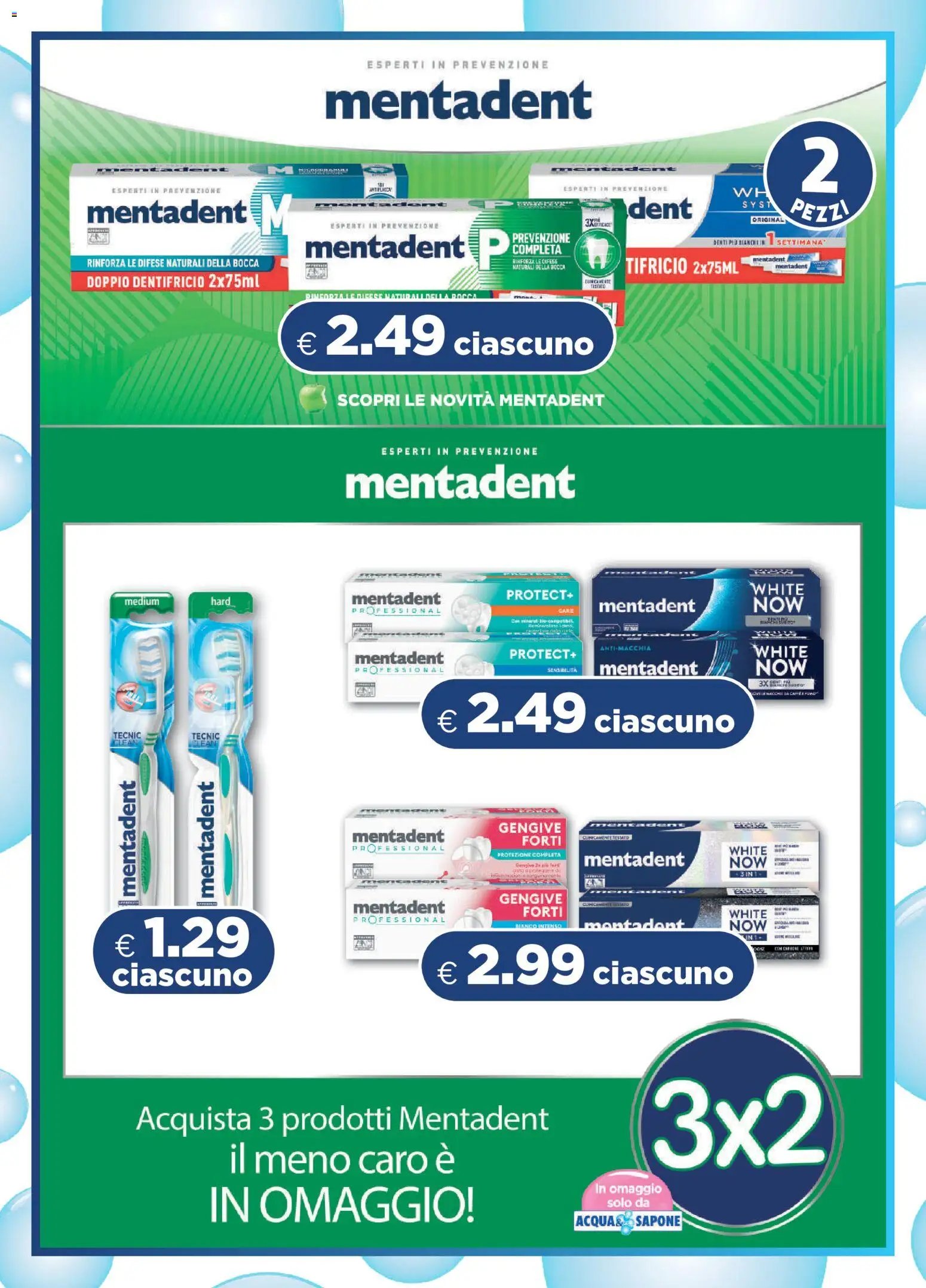 Acqua e Sapone volantino