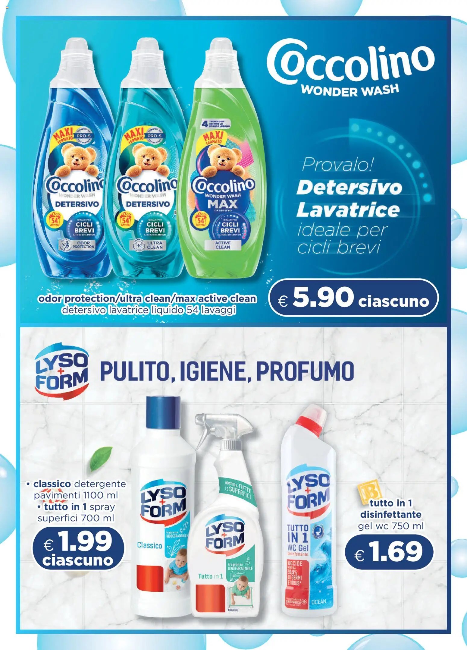 Acqua e Sapone volantino