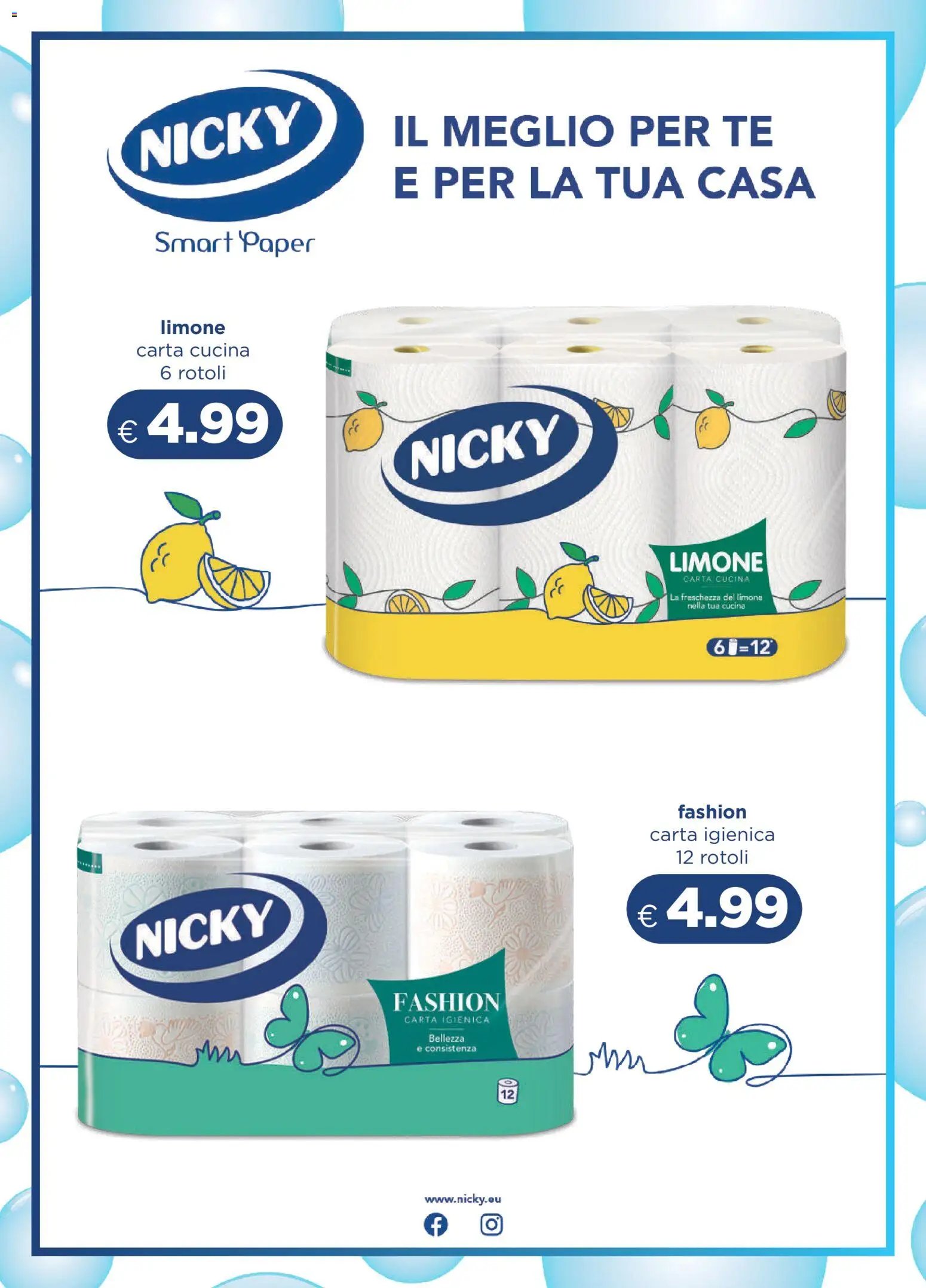 Acqua e Sapone volantino