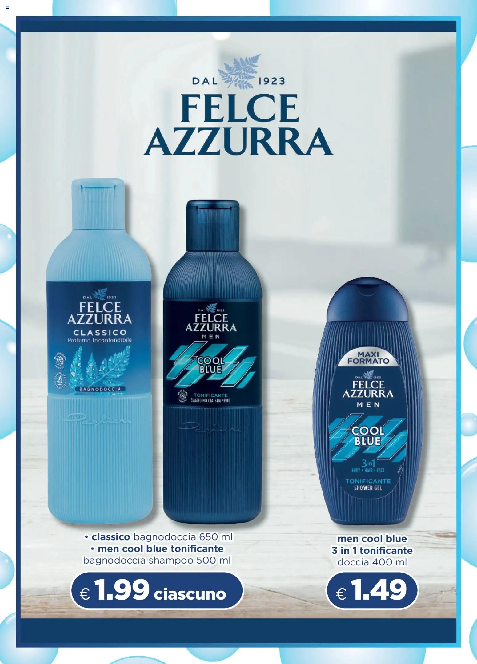 Acqua e Sapone volantino