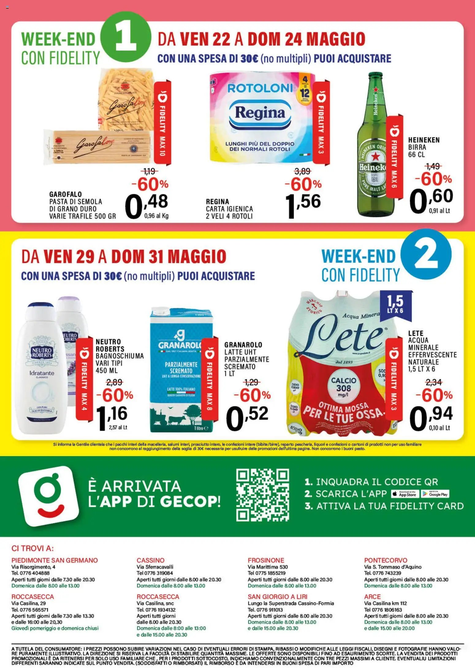 GECOP volantino (2026-05-18 - 2026-05-31)