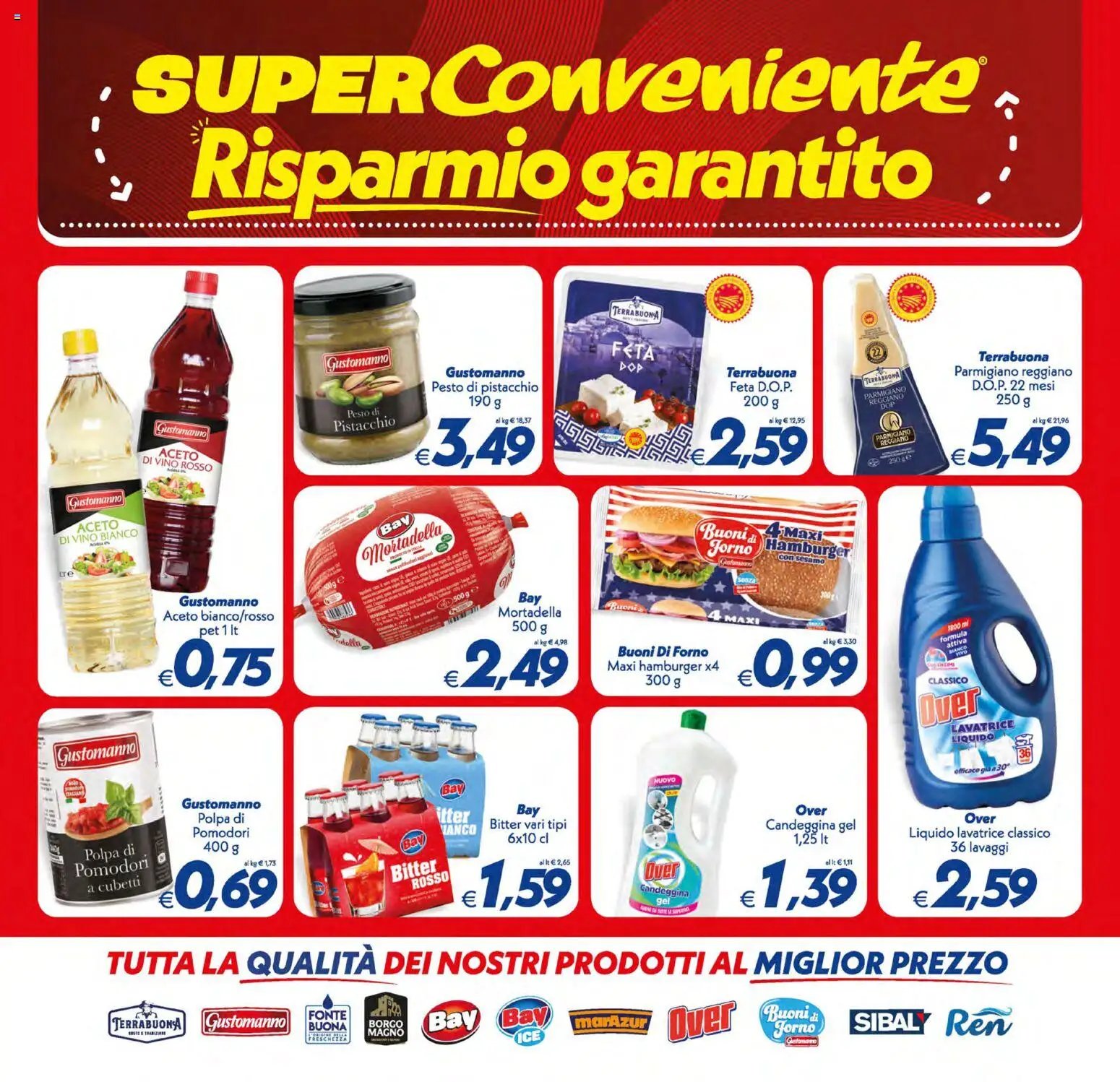 SuperConveniente volantino Messina, Siracusa, Palermo