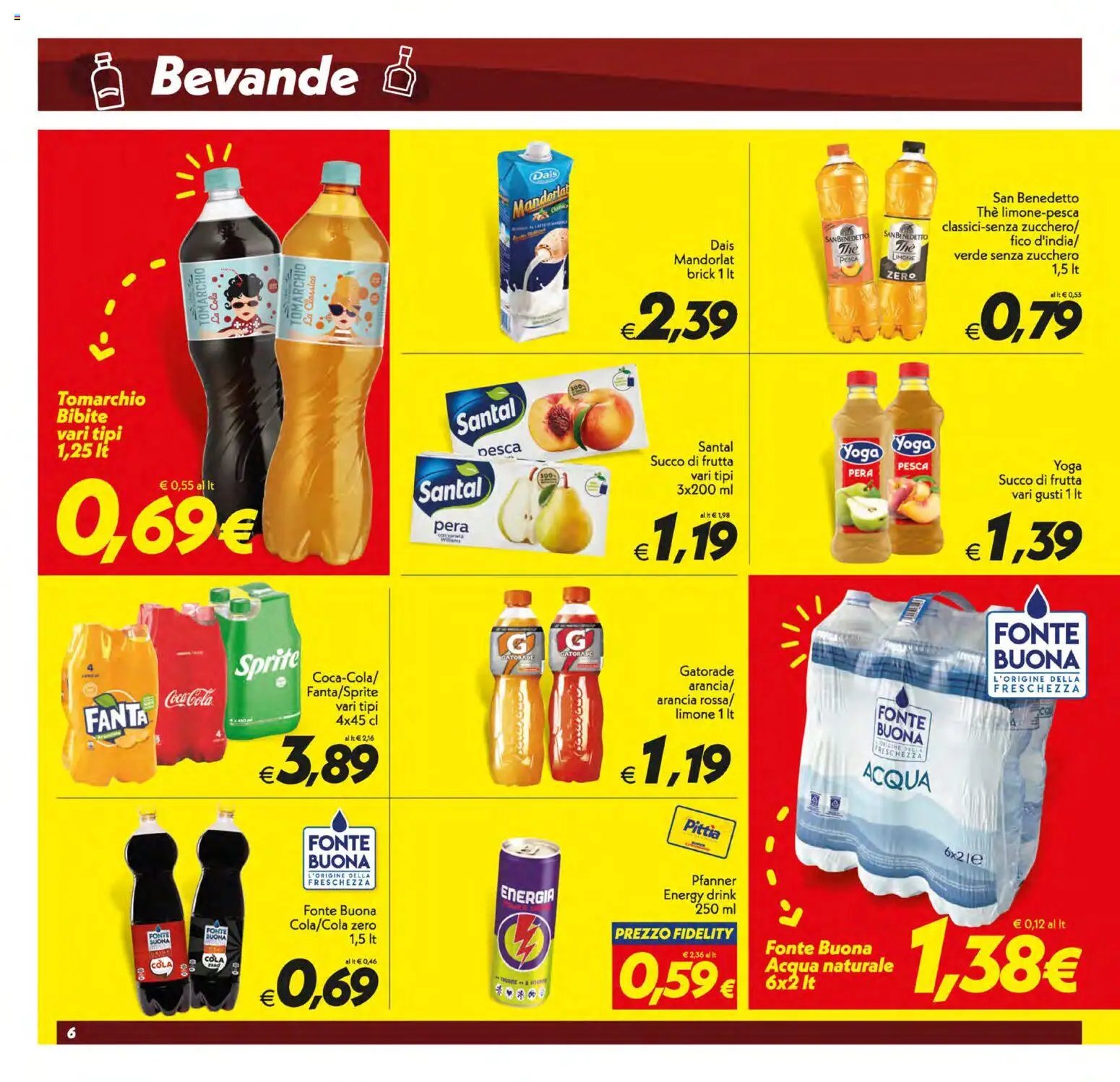 SuperConveniente volantino Messina, Siracusa, Palermo