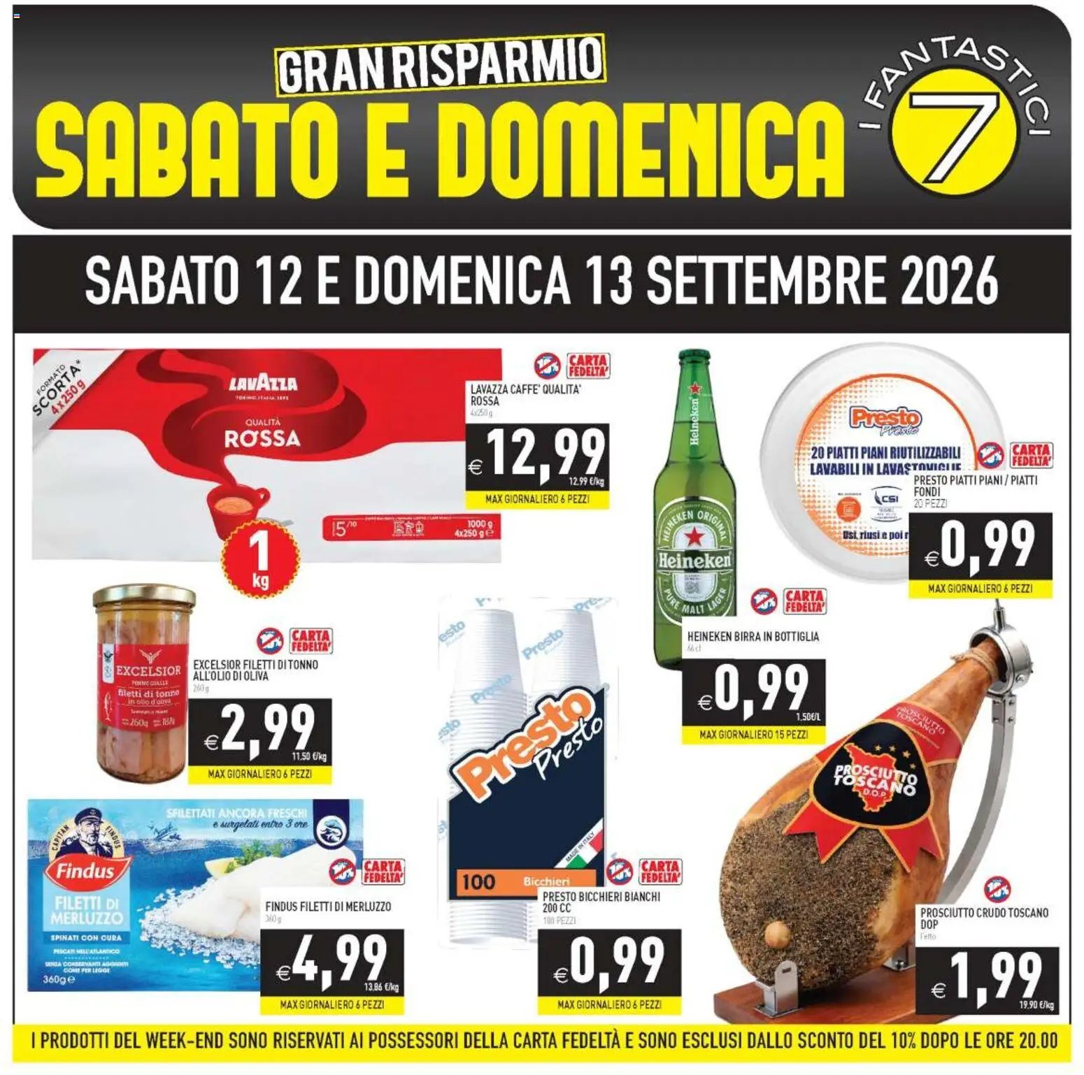 PIM Supermercati volantino Weekend
